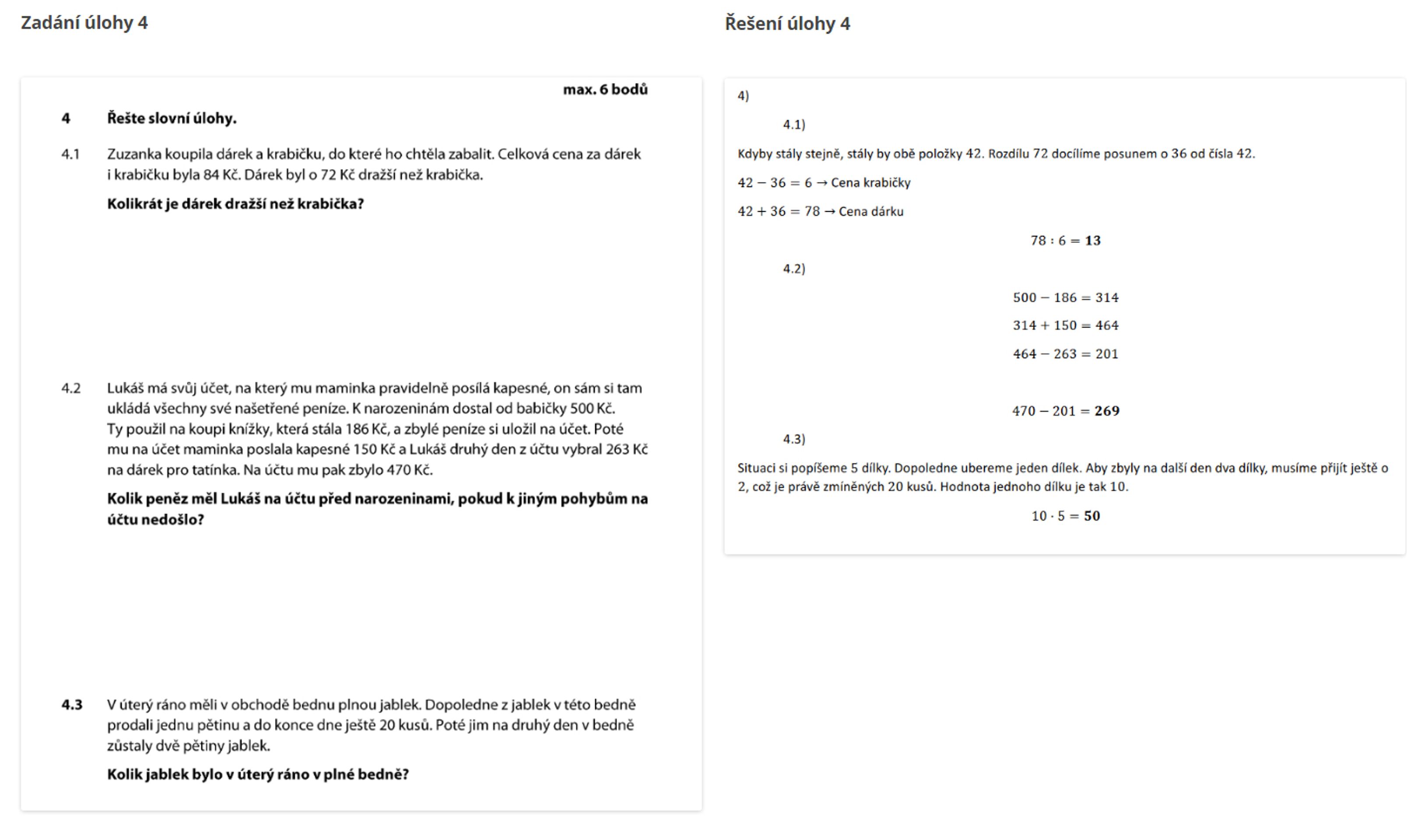 8Úloha4 - Přijímací zkoušky z matematiky s řešením (22/32)
