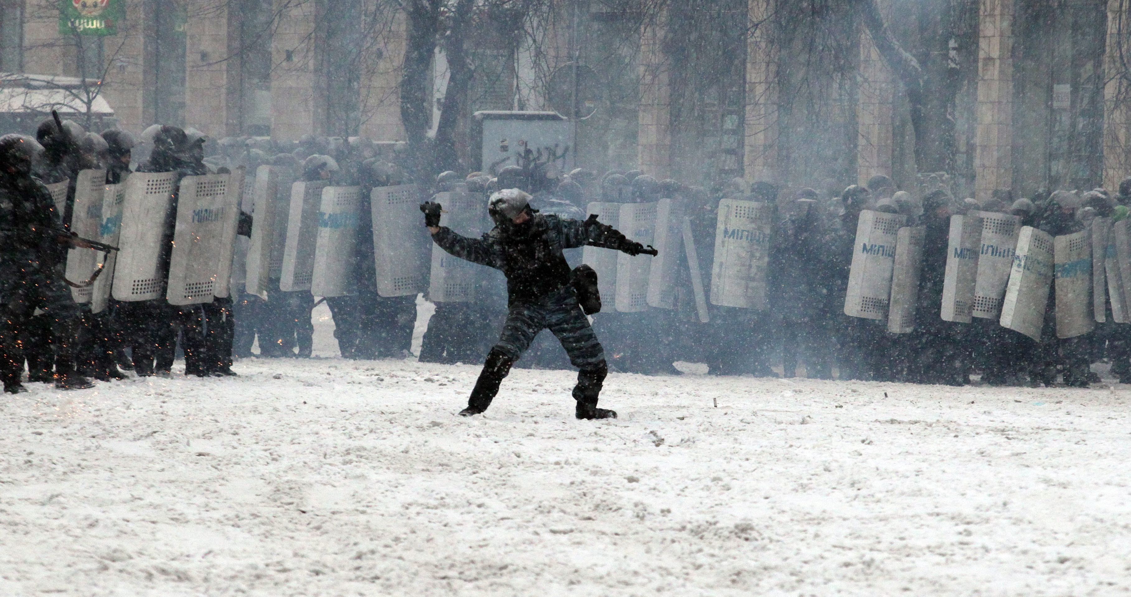 Demonstrace v Kyjevě - 4 - GALERIE: Demonstrace v Kyjevě (18/33)