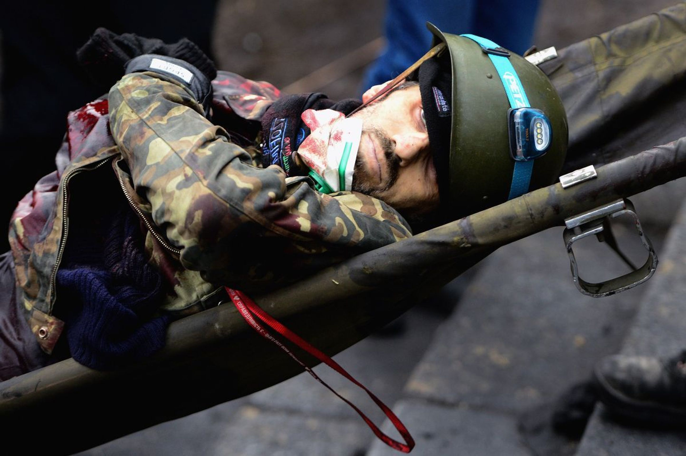 Krvavé protesty na Ukrajině - 1 - GALERIE: Nepokoje na Ukrajině (21/21)