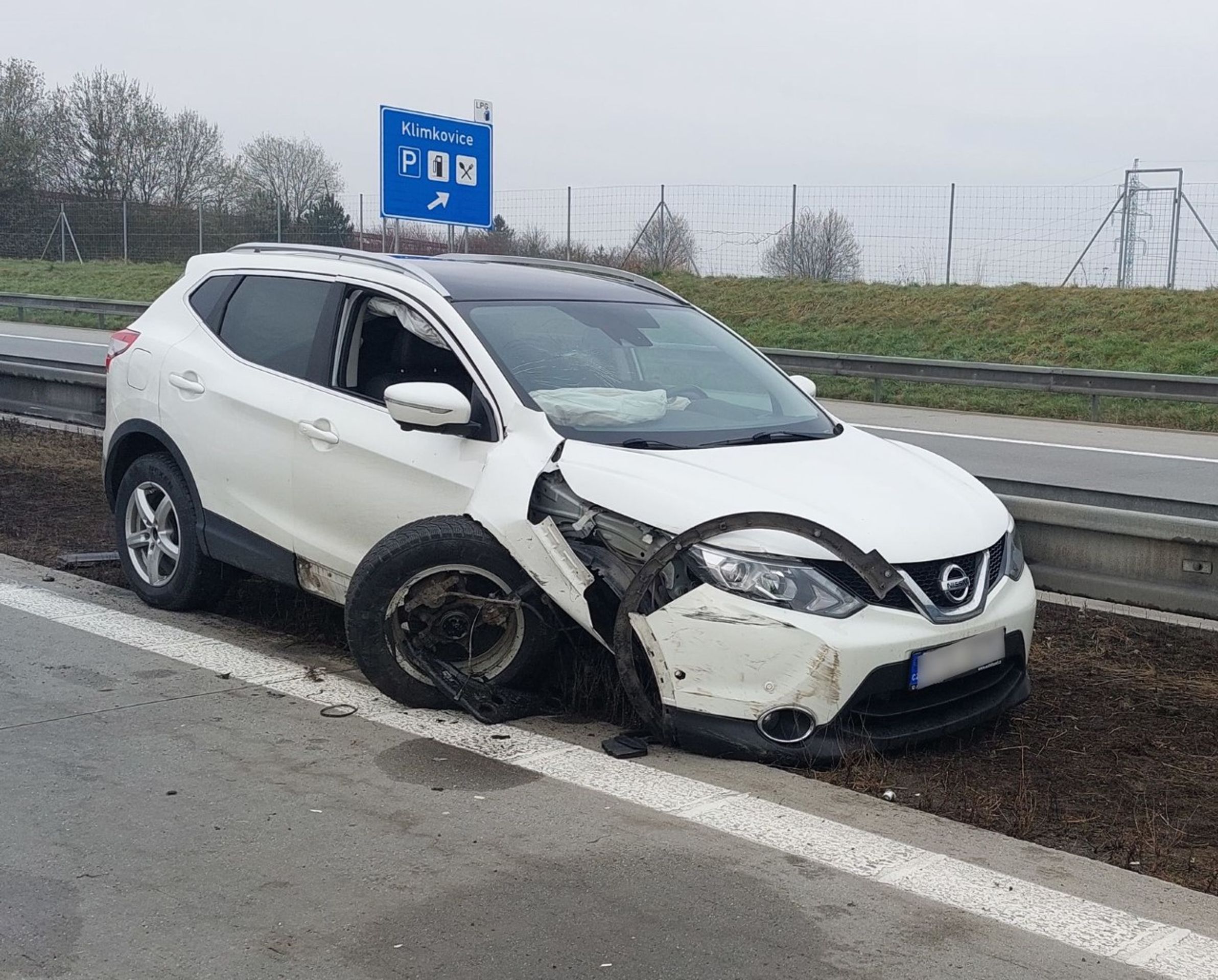 Dopravní nehoda na dálnici D1 - Dopravní nehoda na dálnici D1 (2/11)