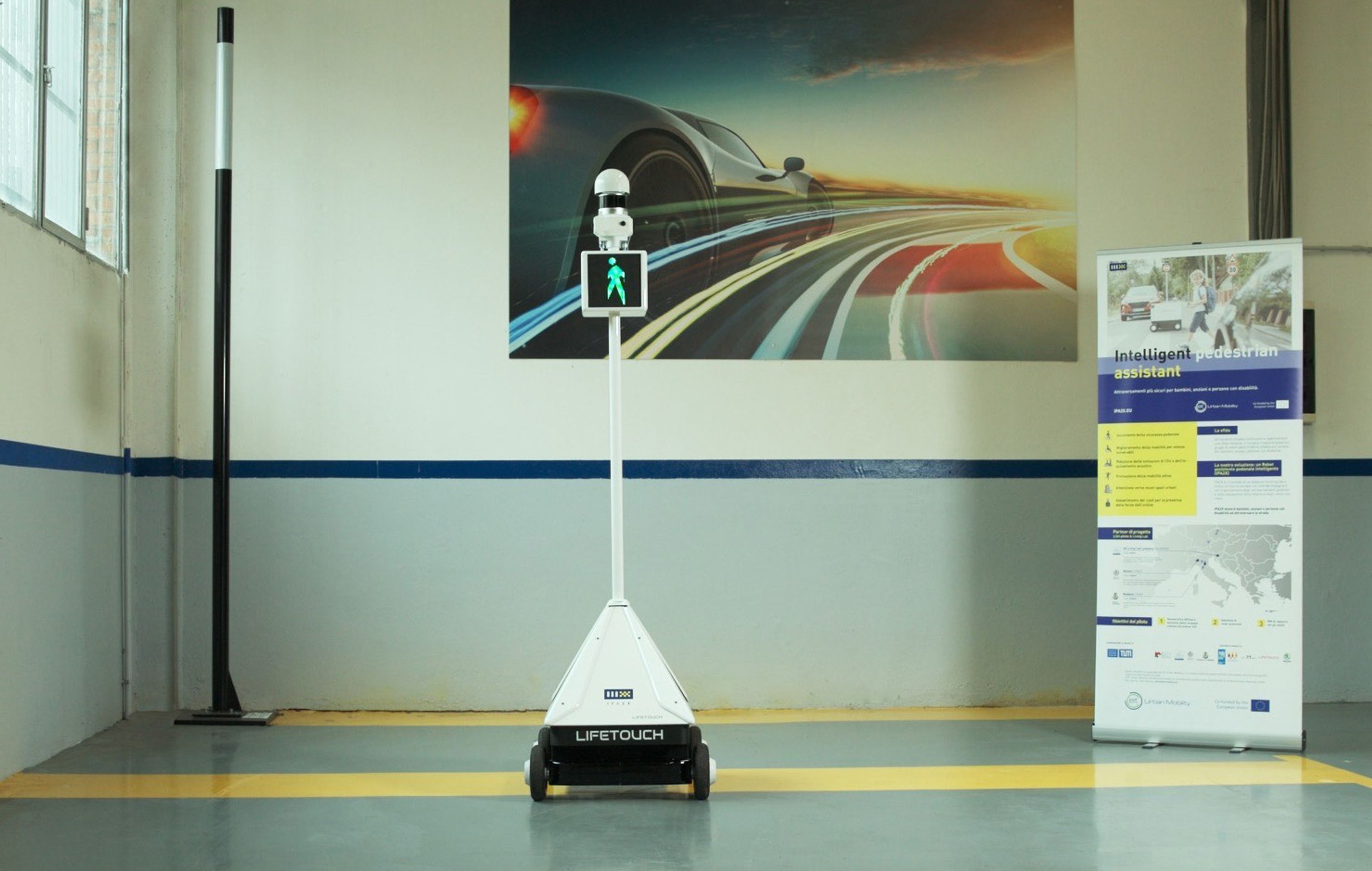 Robotický semafor IPA2X - Inovace, které mají zvýšit bezpečnost na přechodech (3/5)