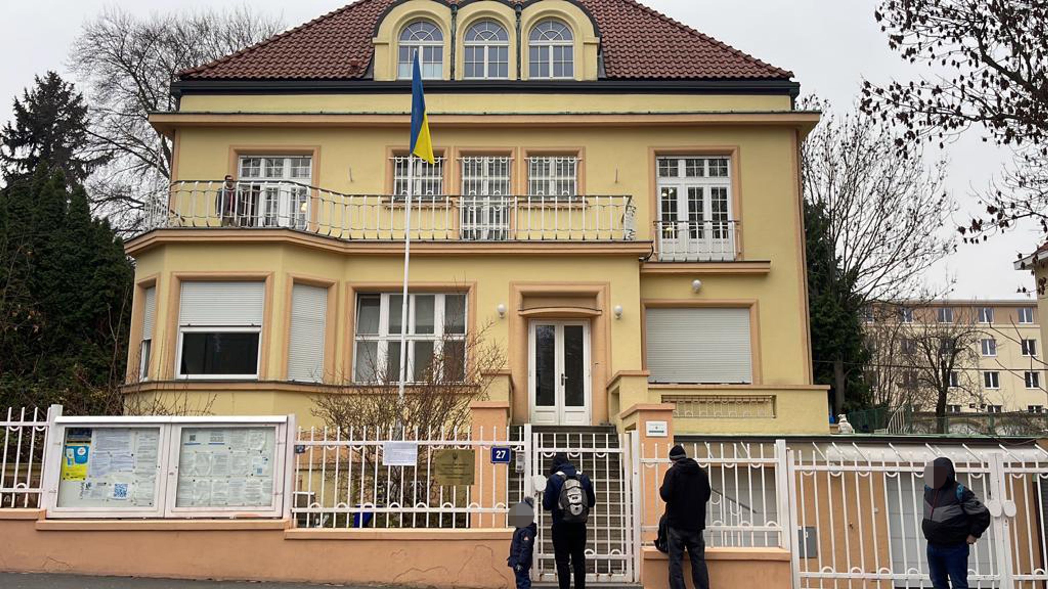 Evakuace ukrajinské ambasády - Evakuace ukrajinské ambasády (5/5)