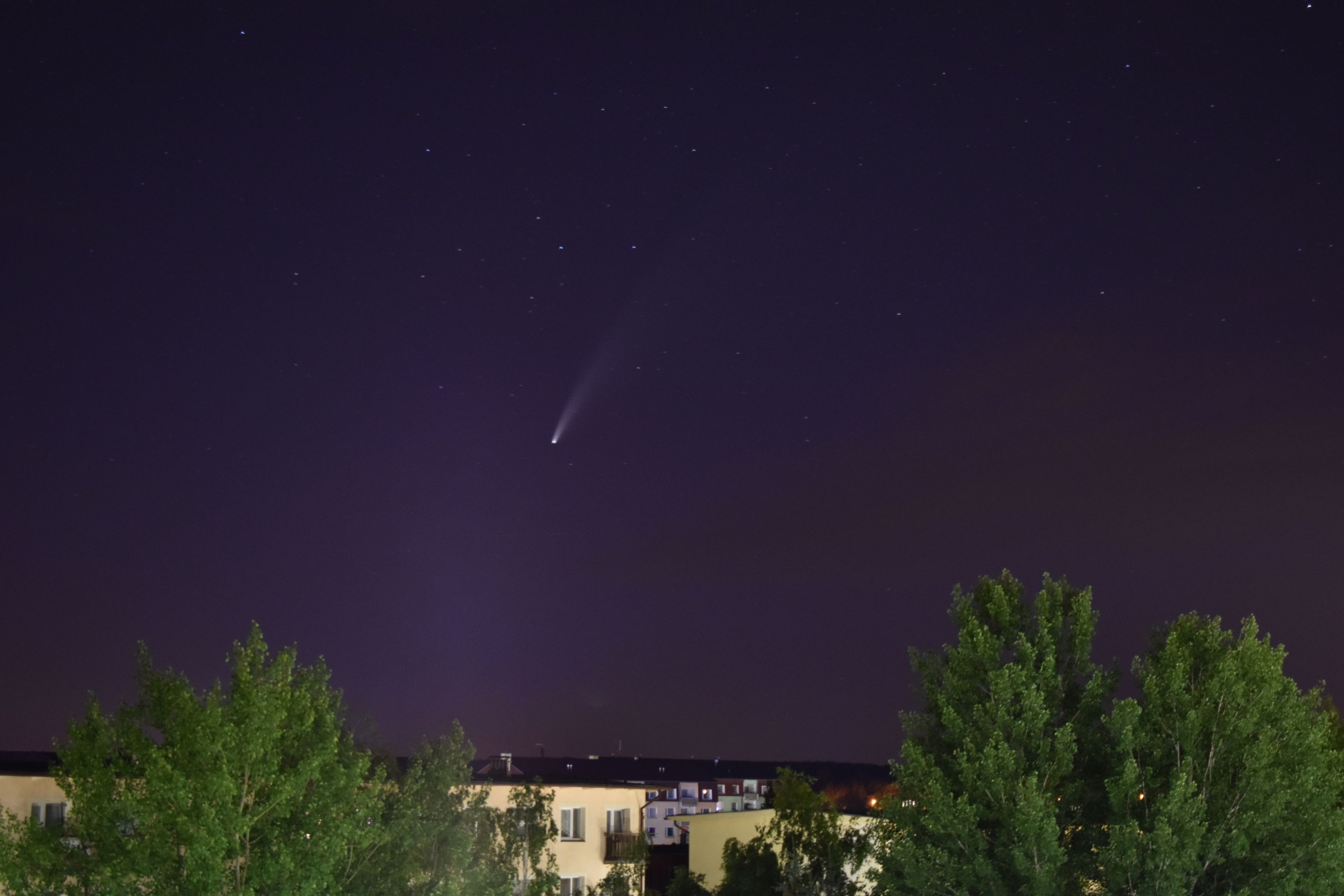 Kometa NEOWISE - GALERIE: Kometa NEOWISE nad Českem očima čtenářů (1/17)
