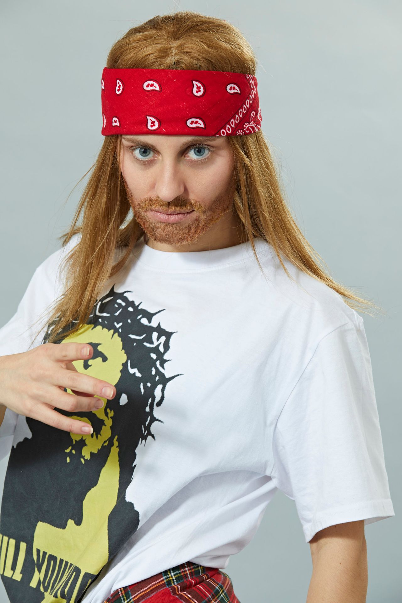 Tvoje tvář má známý hlas - portréty 9. epizody - Markéta Procházková jako Guns N´Roses - GALERIE: Tvoje tvář má známý hlas - portréty 9. epizody (1/21)
