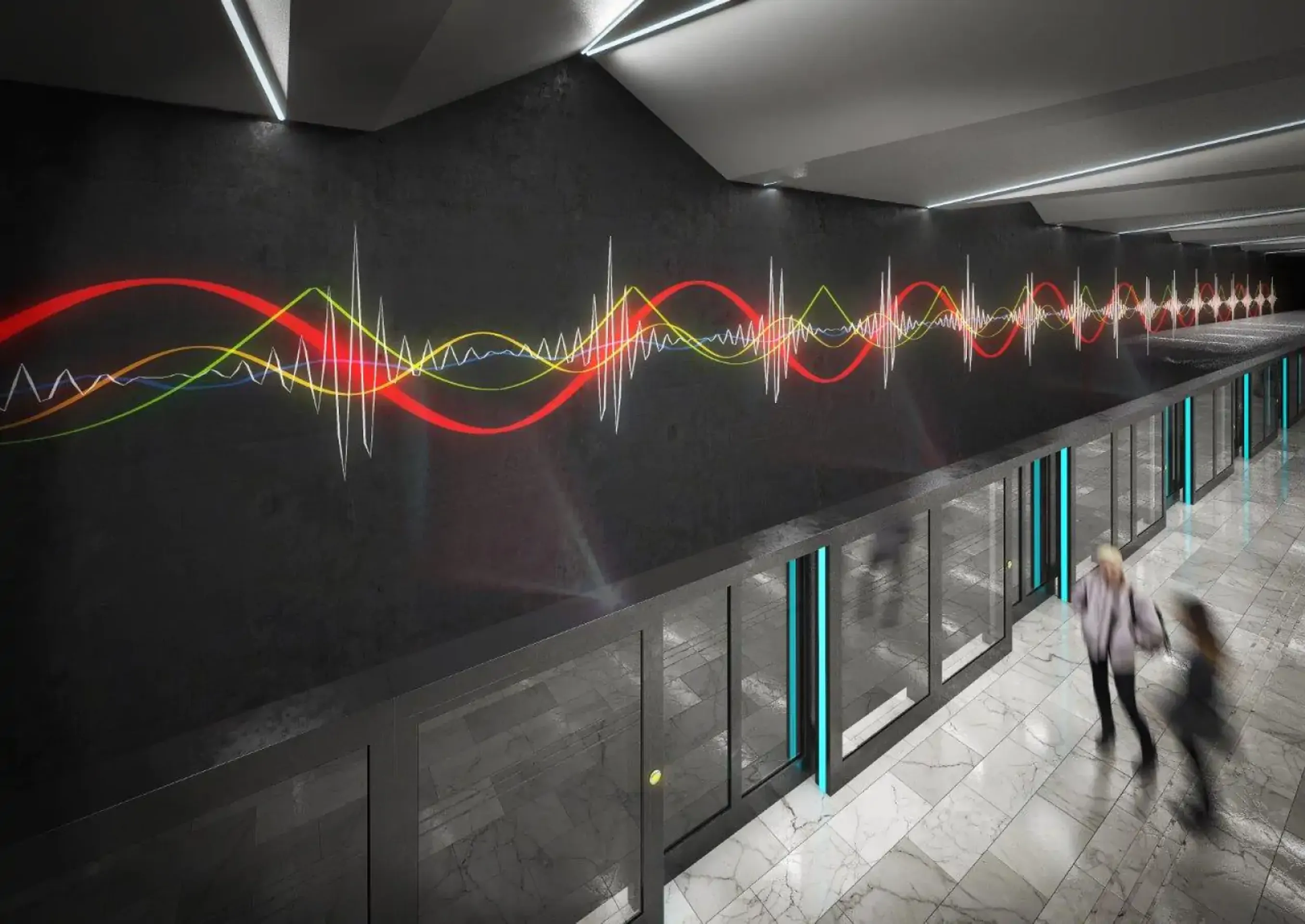 Stanice metra D – Nemocnice Krč - Stanice metra D (1/8)
