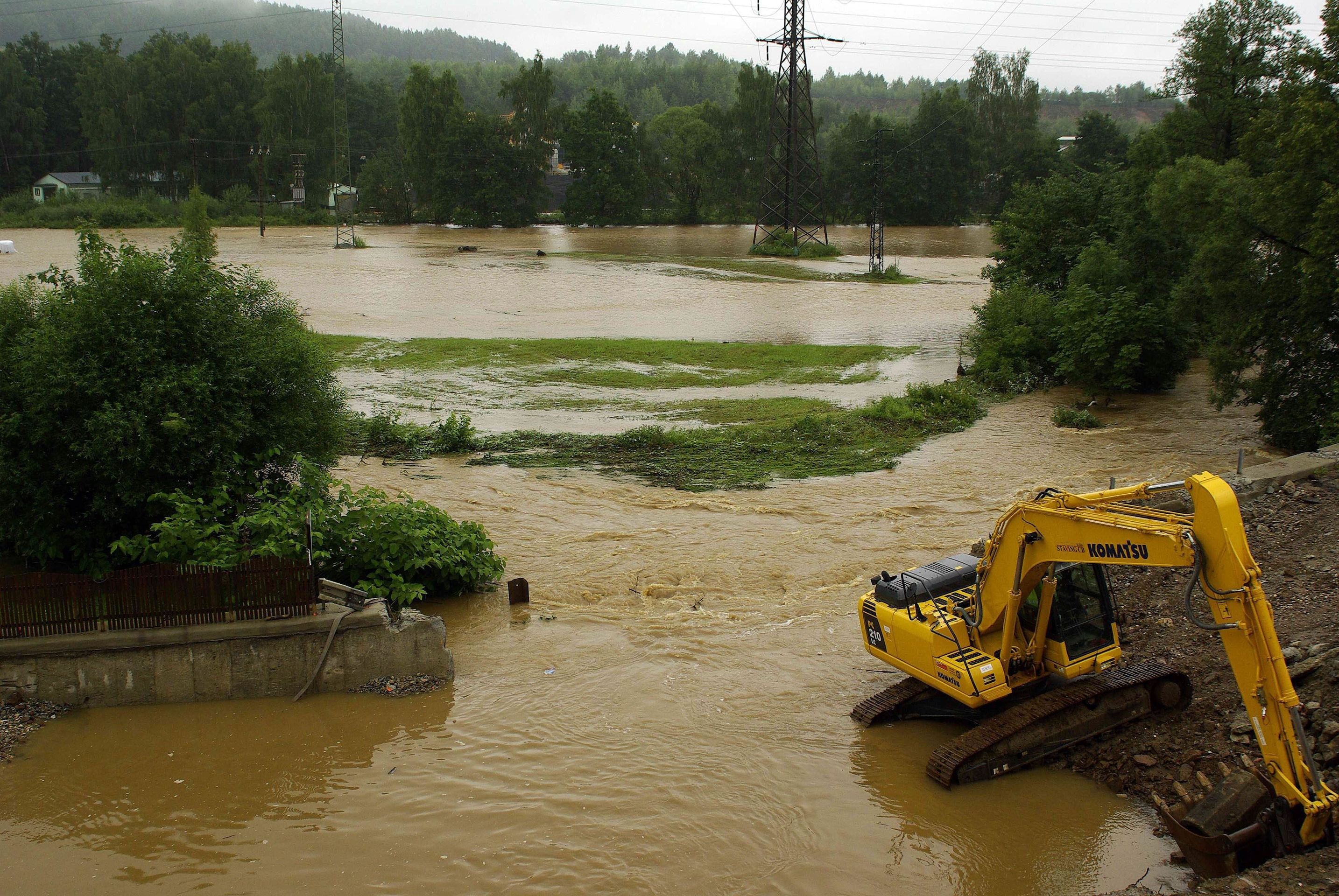 Povodeň na jihu Čech - GALERIE Povodeň řádila v Husinci na Prachaticku (10/10)