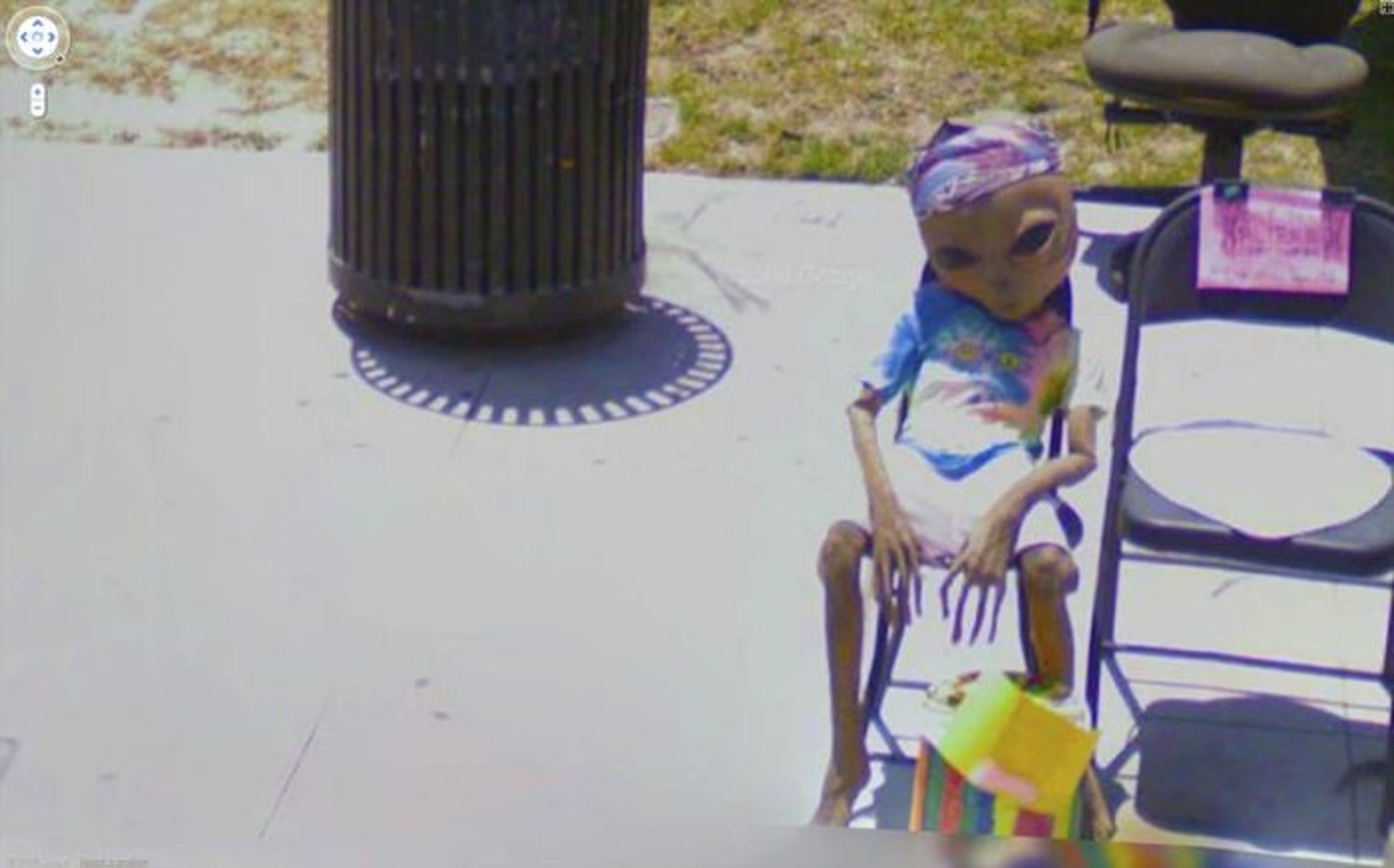 Podivína na Google Street View - 9 - GALERIE: Podivíni na Google Street View (14/22)