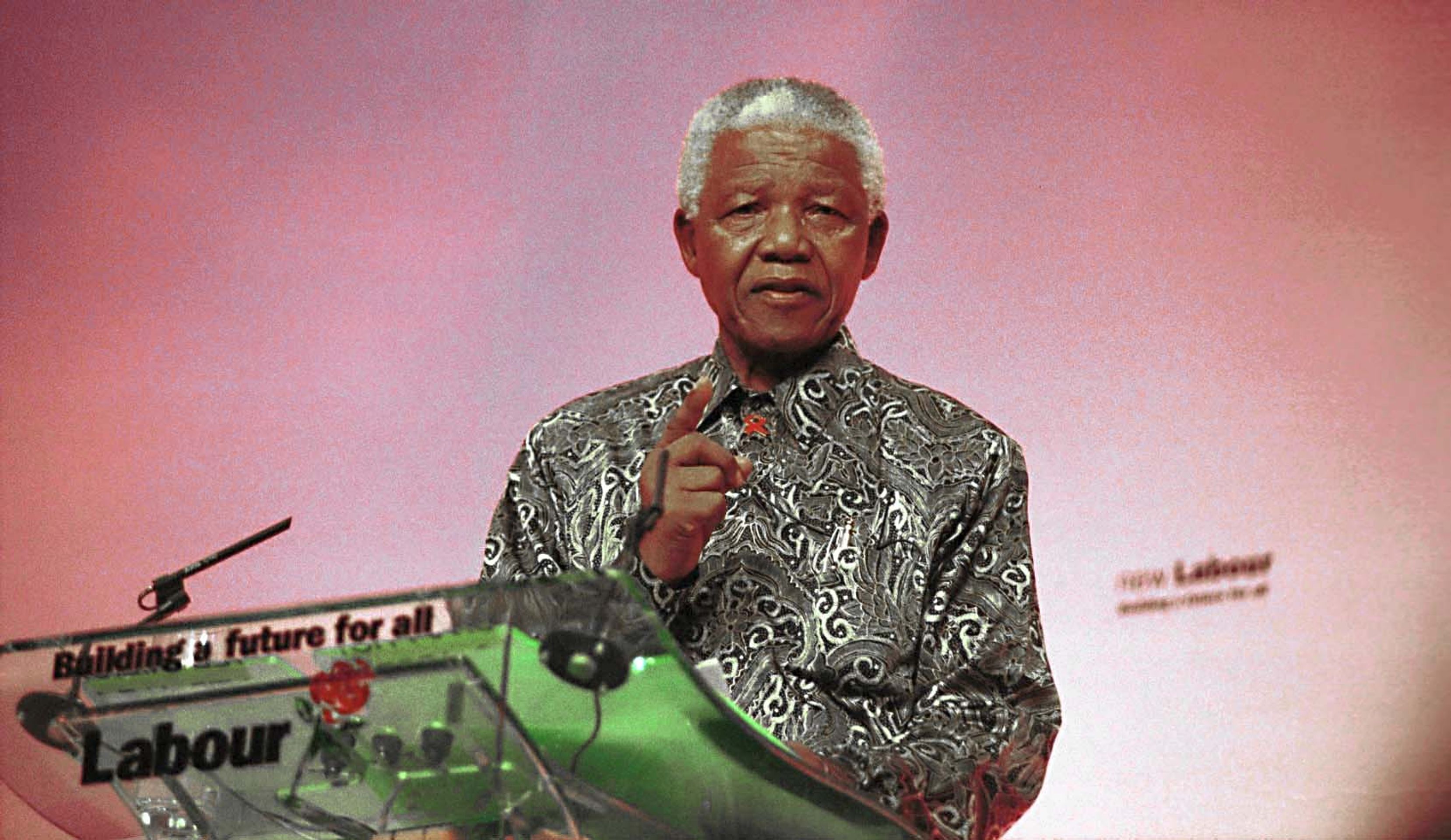 Nelson Mandela - GALERIE: Zemřel Nelson Mandela (1/6)