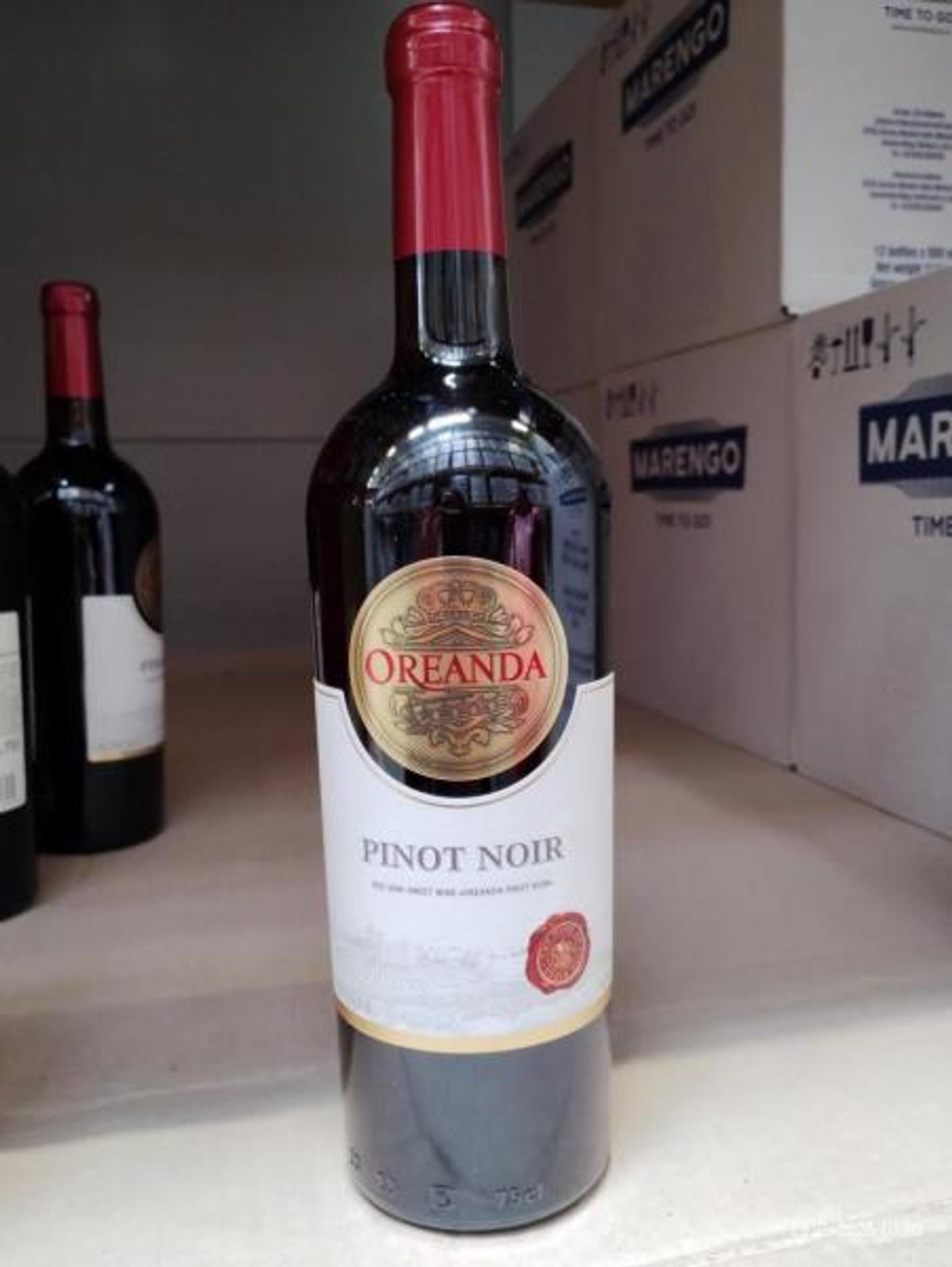 OREANDA PINOT NOIR - Závadná vína (3/4)