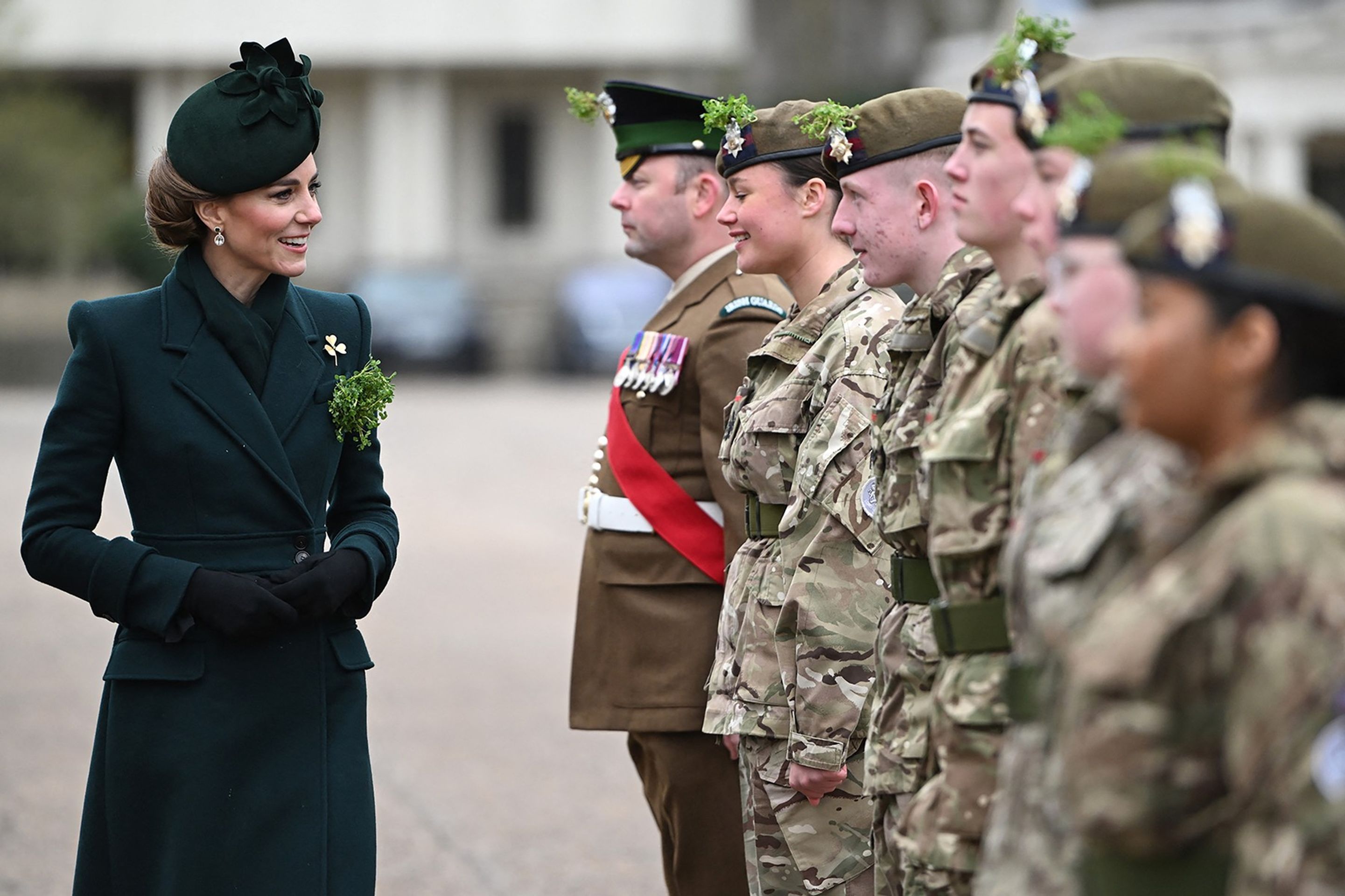 Princezna Kate na oslavách Dne svatého Patrika, 17. 3. 2025 (2) - Princezna Kate (1/45)