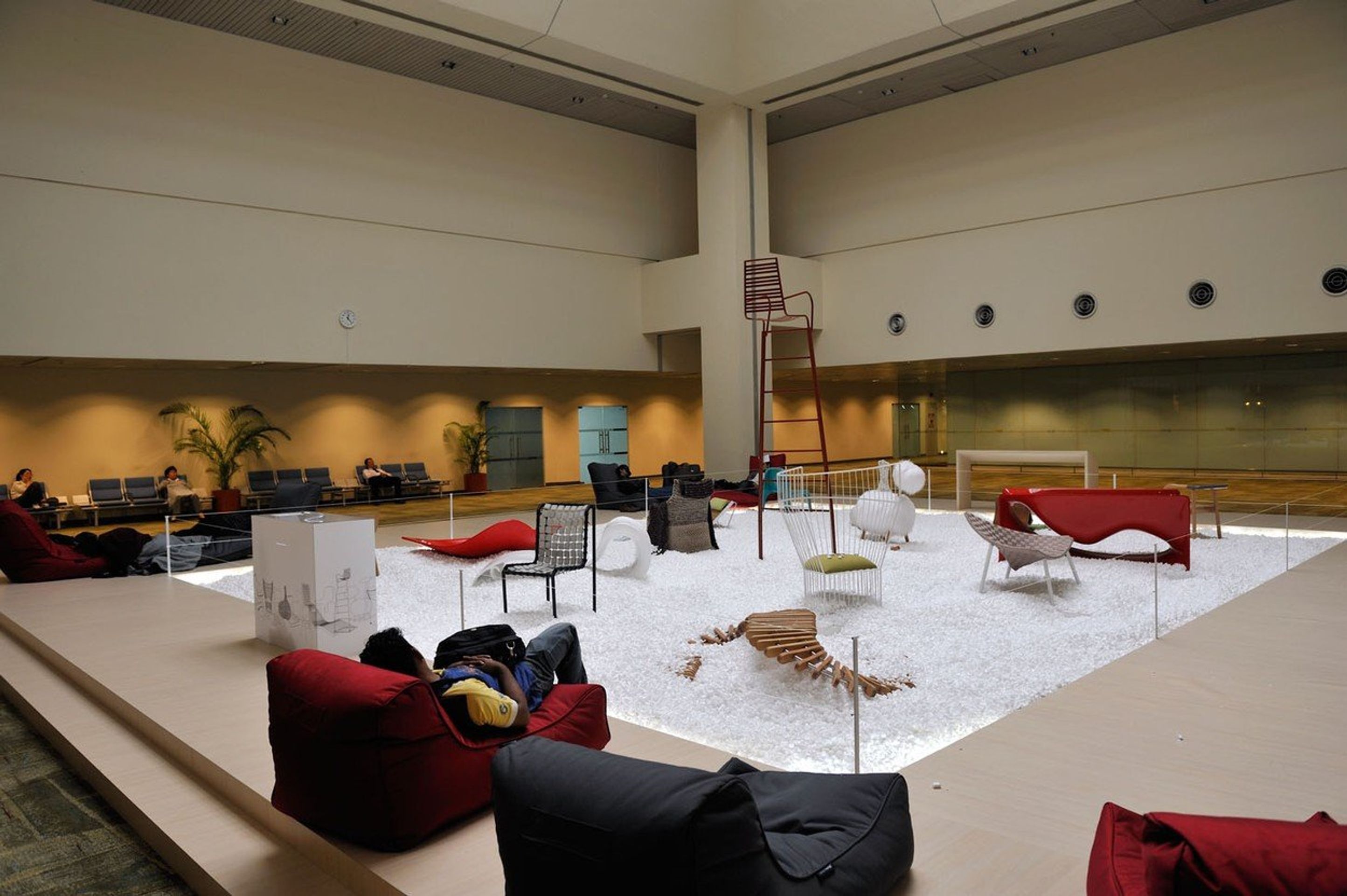 Odpočinková místnost - GALERIE: Singapurské letiště Changi (2/3)