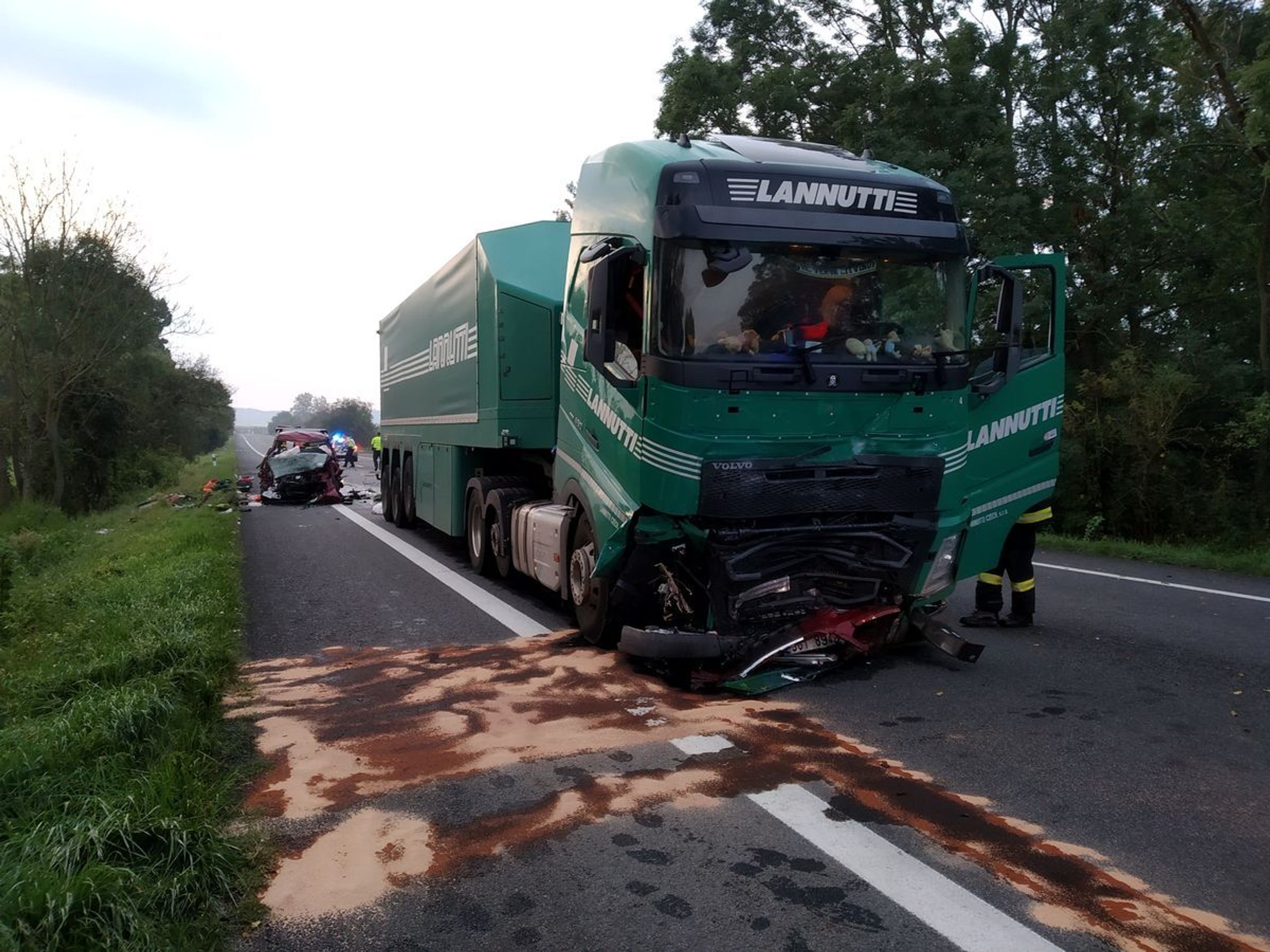Tragická nehoda u obce Sudoměřice - 1 - GALERIE: Tragická nehoda u obce Sudoměřice (2/10)