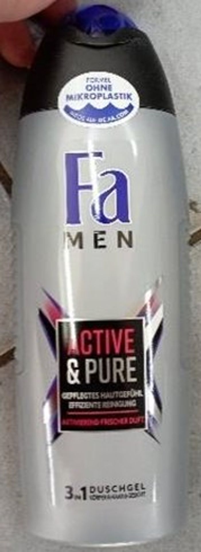 Sprchový gel Fa 3in1 ACTIVE & PURE MEN - Zdraví závadná kosmetika (6/8)