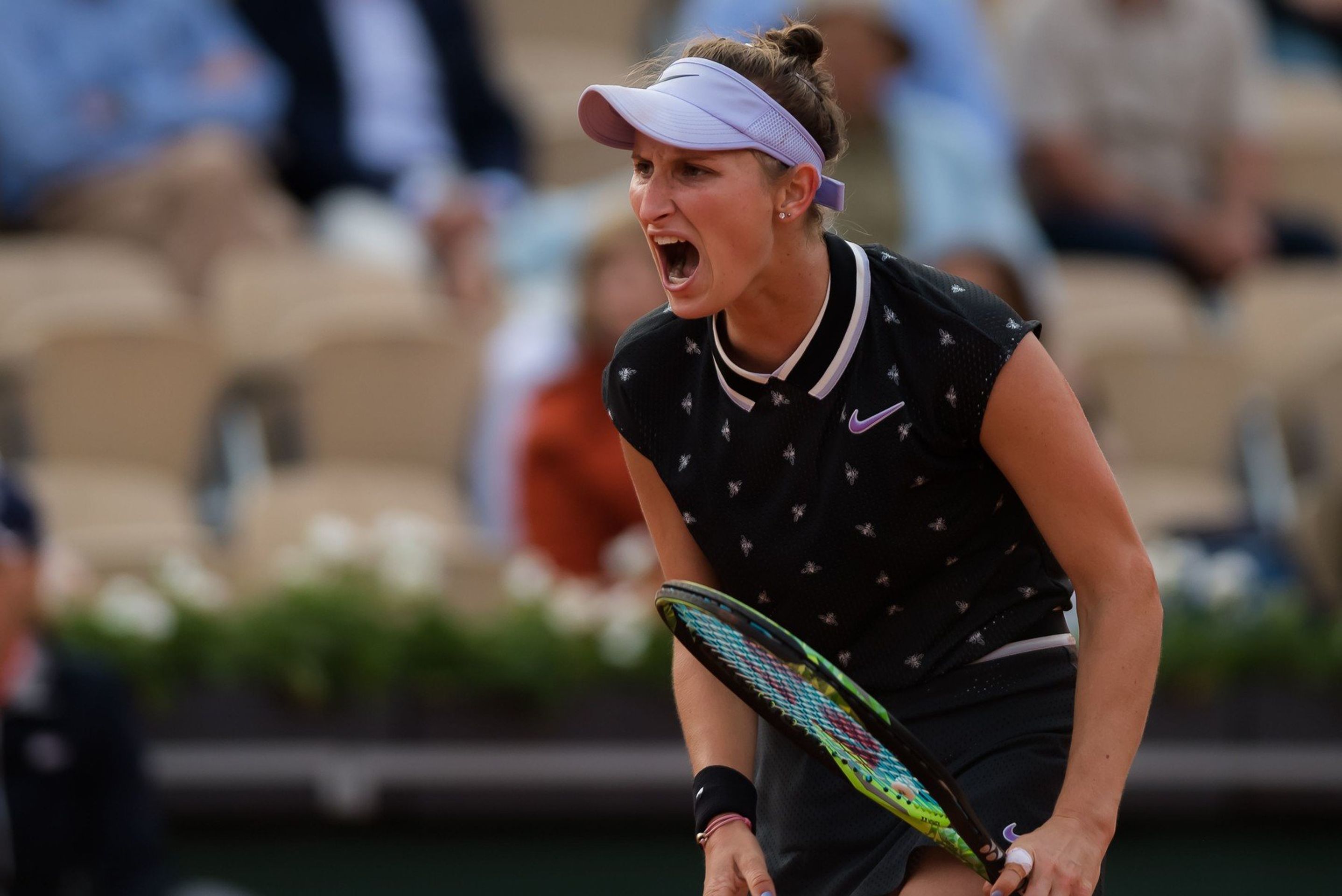 Vítězný pokřik Markéty Vondroušové - GALERIE: Markéta Vondroušová (1/6)