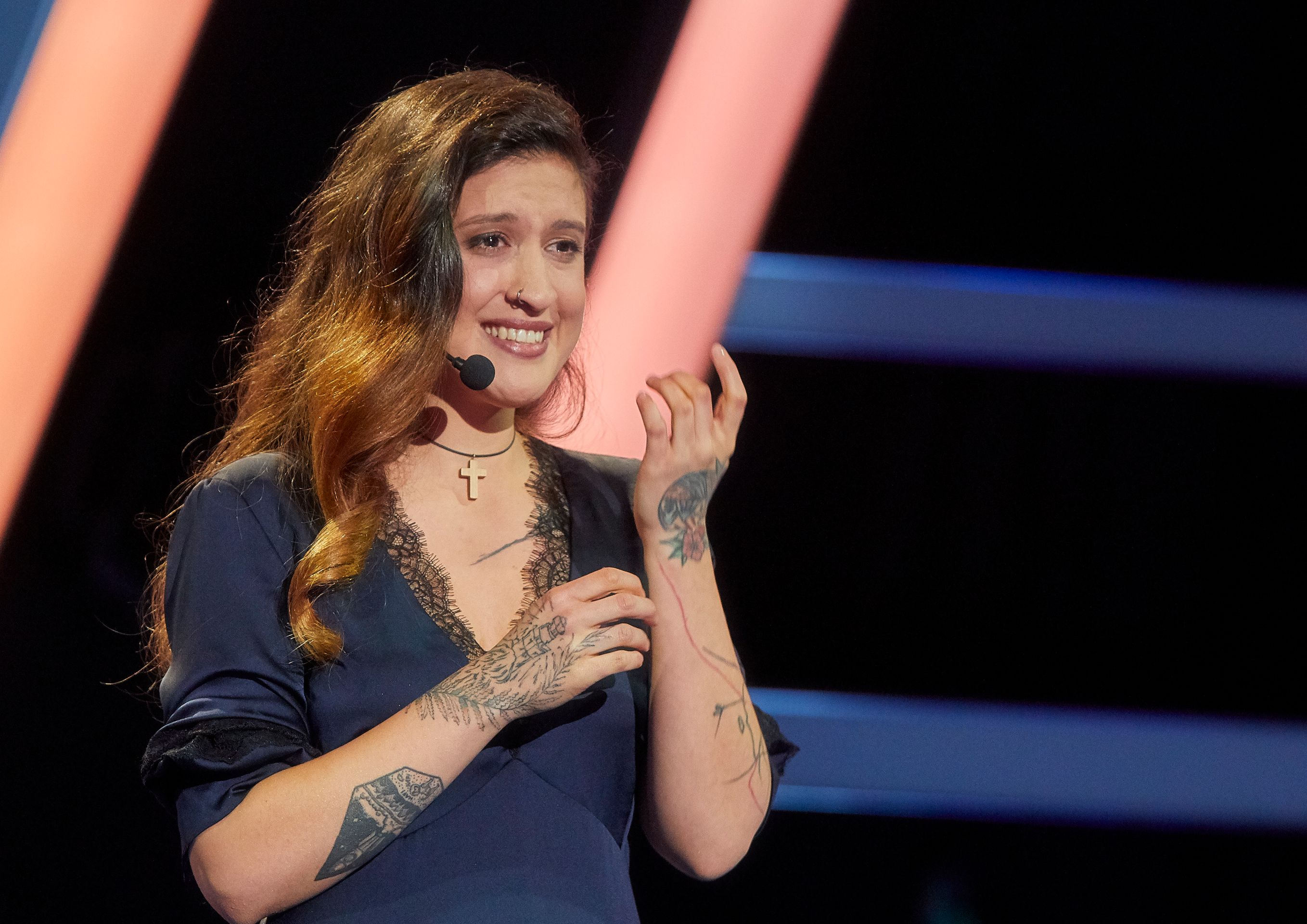 Vojtek v The Voice rozbrečí Natálii i Honzu - 4 - GALERIE: Vojtek v The Voice rozbrečí některé soutěžící (3/5)