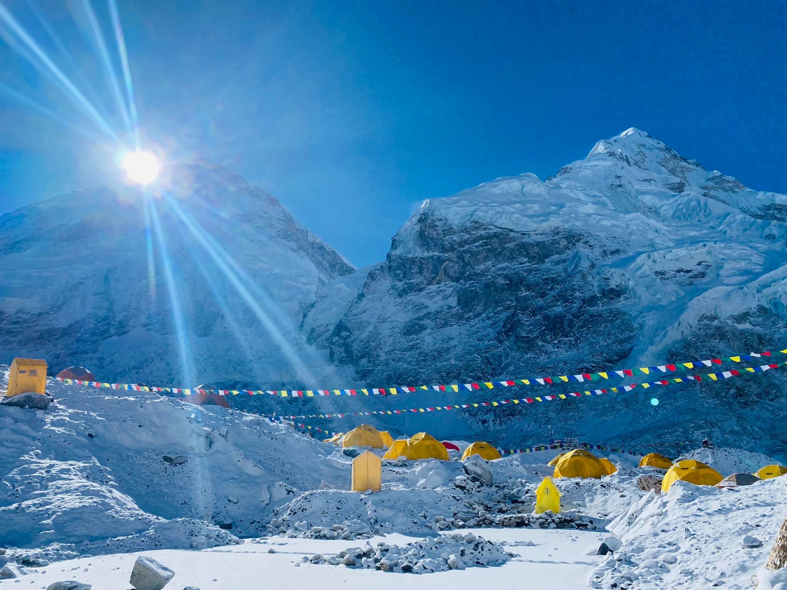 Česká horolezkyně Monika Benešová zdolala Mount Everest (1) - Česká horolezkyně Monika Benešová zdolala Mount Everest (6/9)
