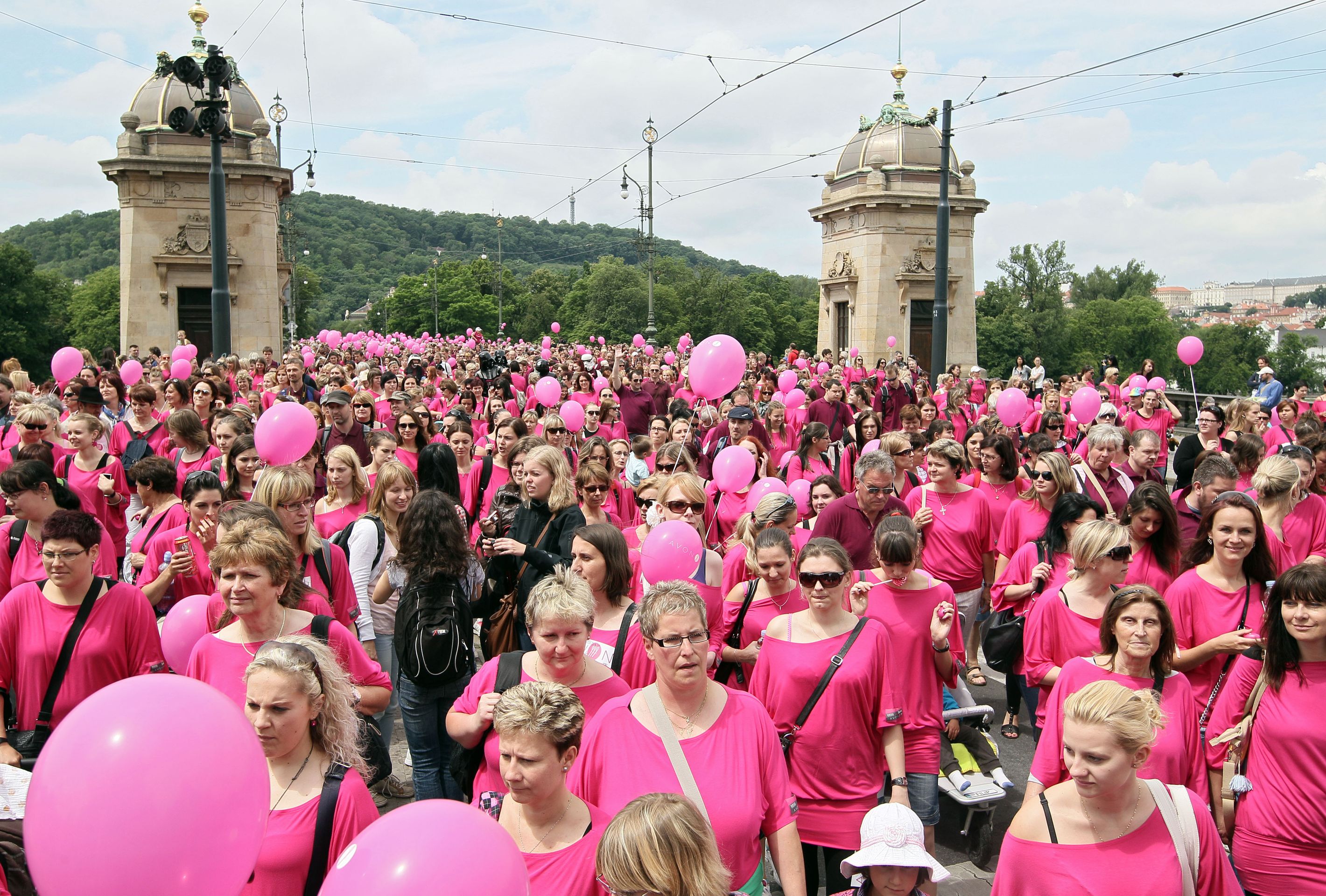 pochod proti rakovině prsu - 5 - Pochod proti rakovině prsu (1/6)