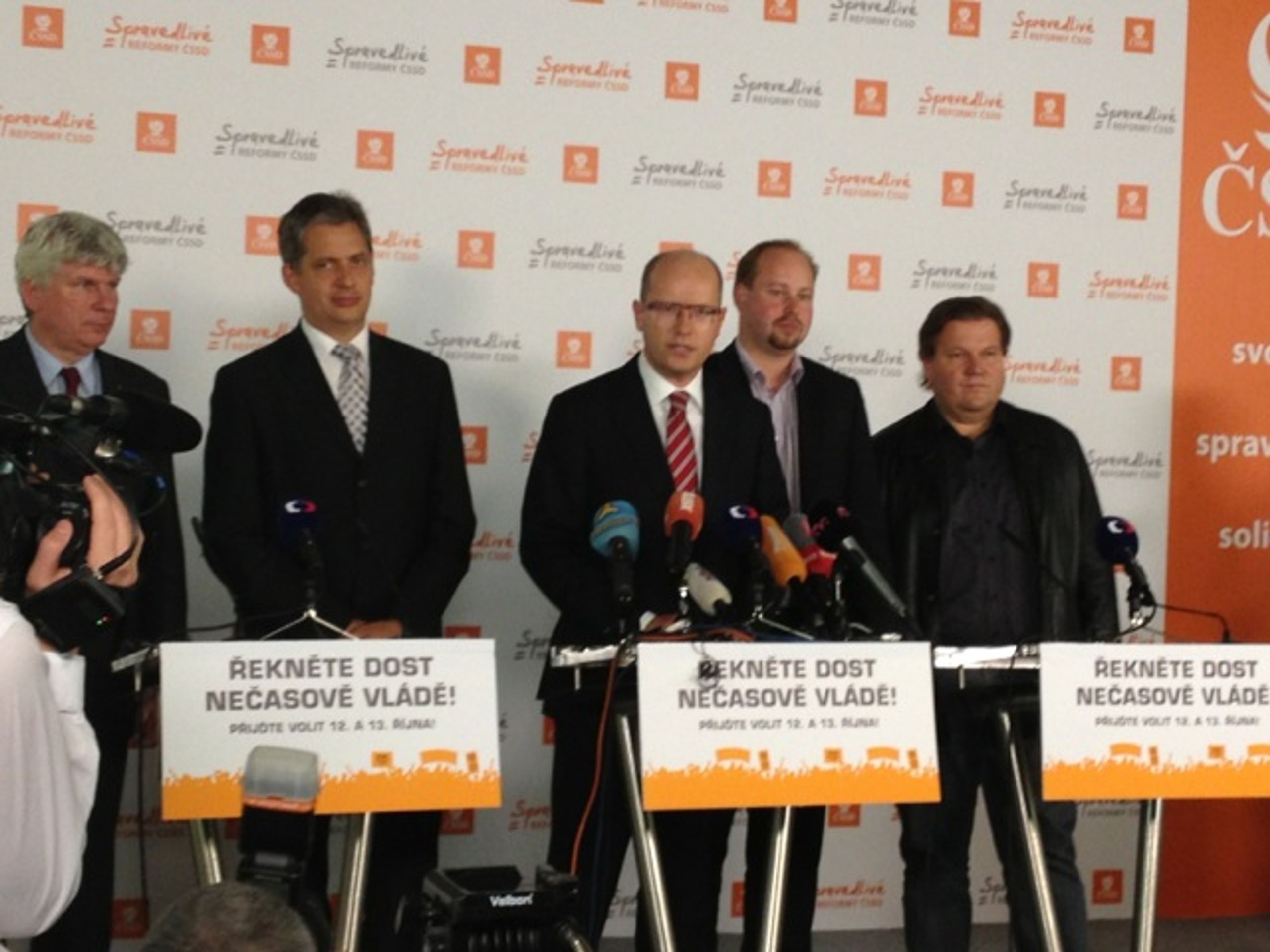 Volby 2012 - ČSSD - Momentky z volebních štábů II (2/16)