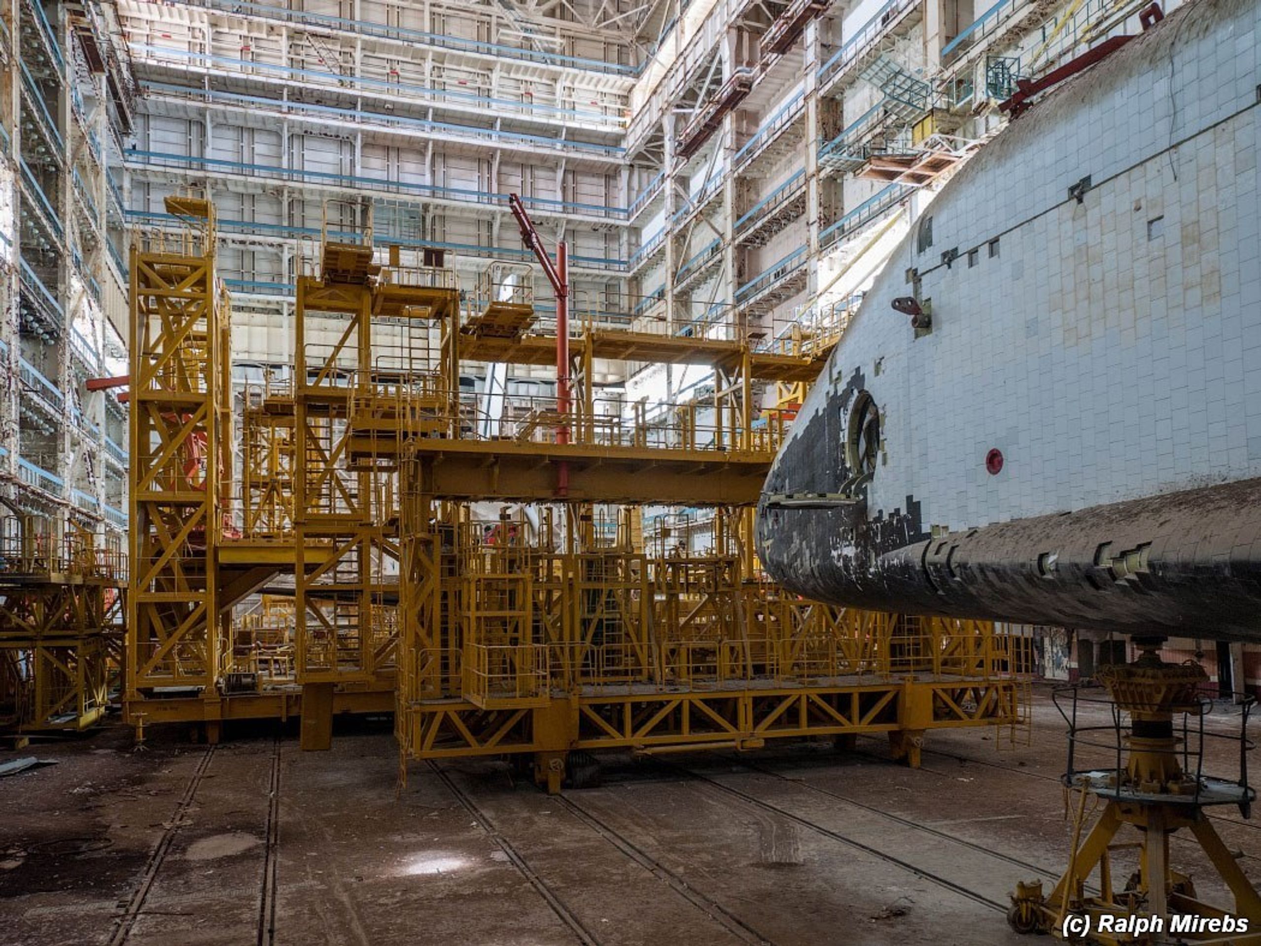 Hangár pro sovětské raketoplány - 37 - GALERIE: Hangár pro sovětské raketoplány (21/57)
