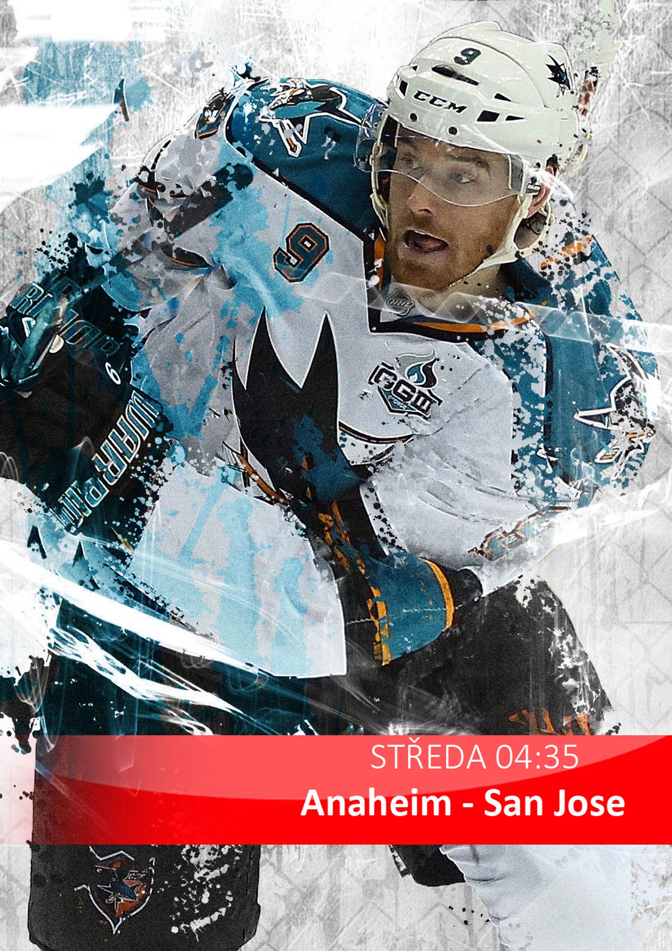 NHL - Anaheim - San Jose - GALERIE: Soledad Fandino, partnerka Gonzala Higuaina (1/6)
