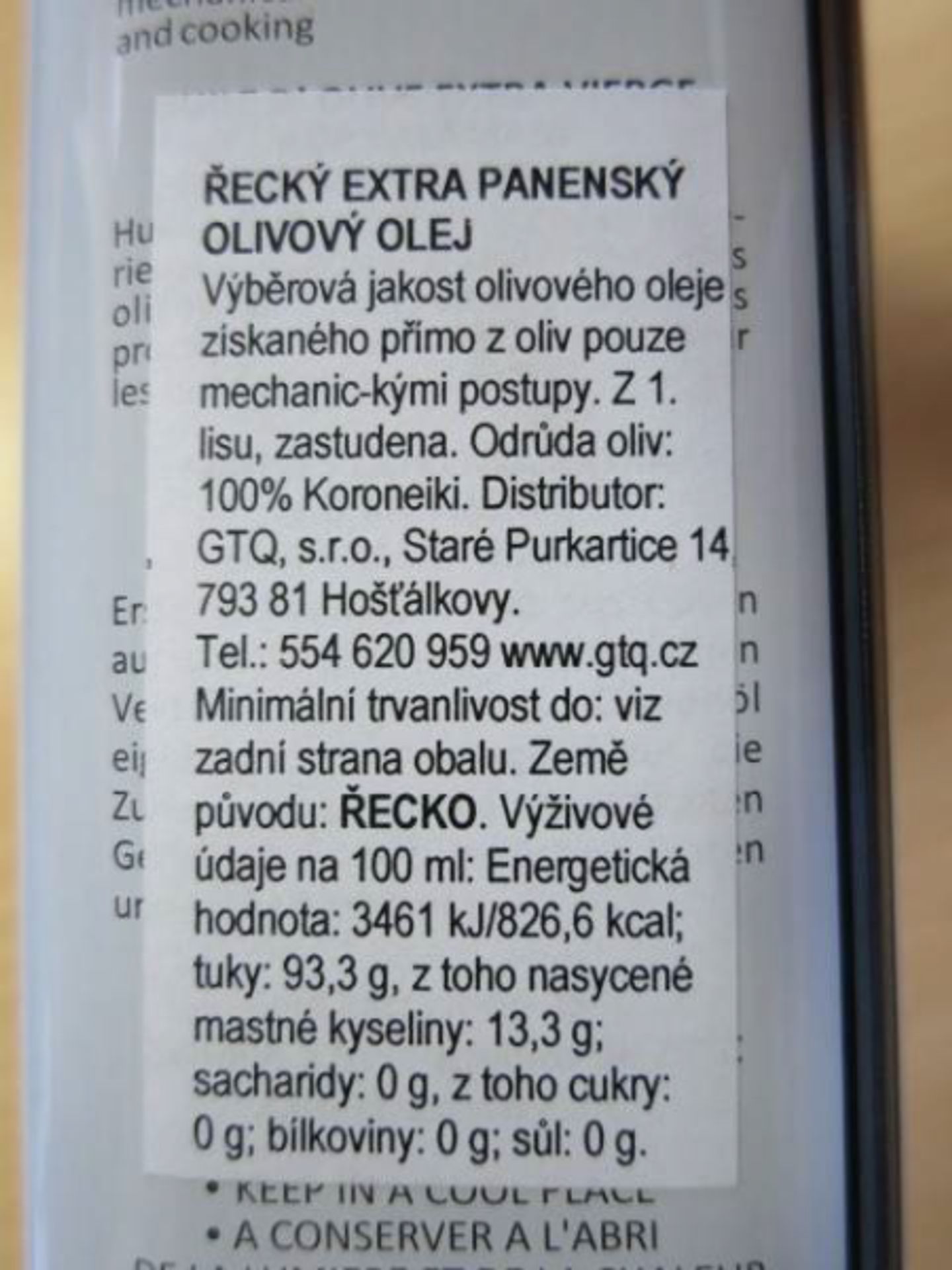 KANAKIS Řecký extra panenský olivový olej - GALERIE: SZPI kontrolovala kvalitu olivových olejů (18/18)