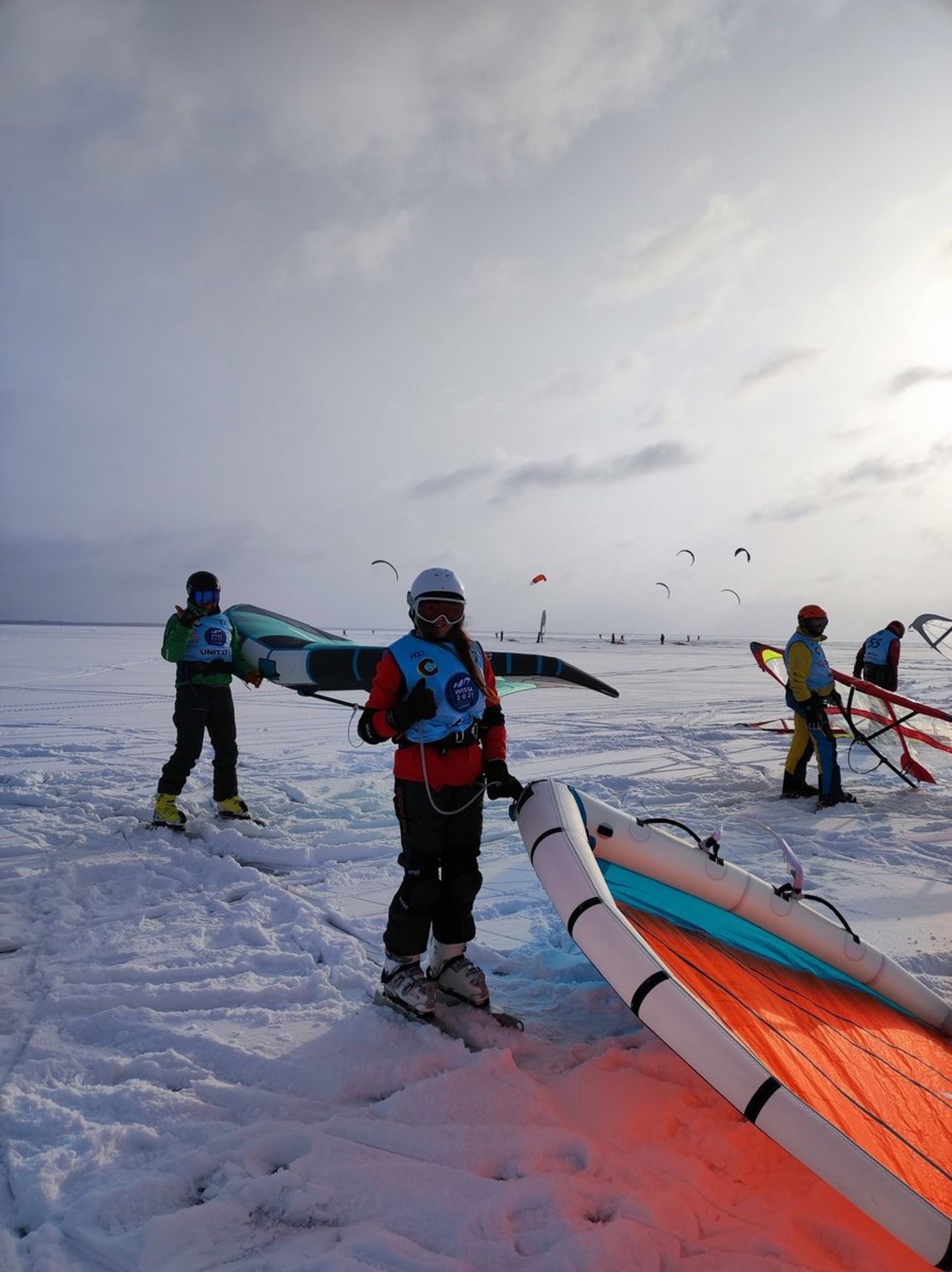 Mistryně světa v ice and snow sailingu Bianka Mičke - Mistryně světa v ice and snow sailingu Bianka Mičke (11/14)