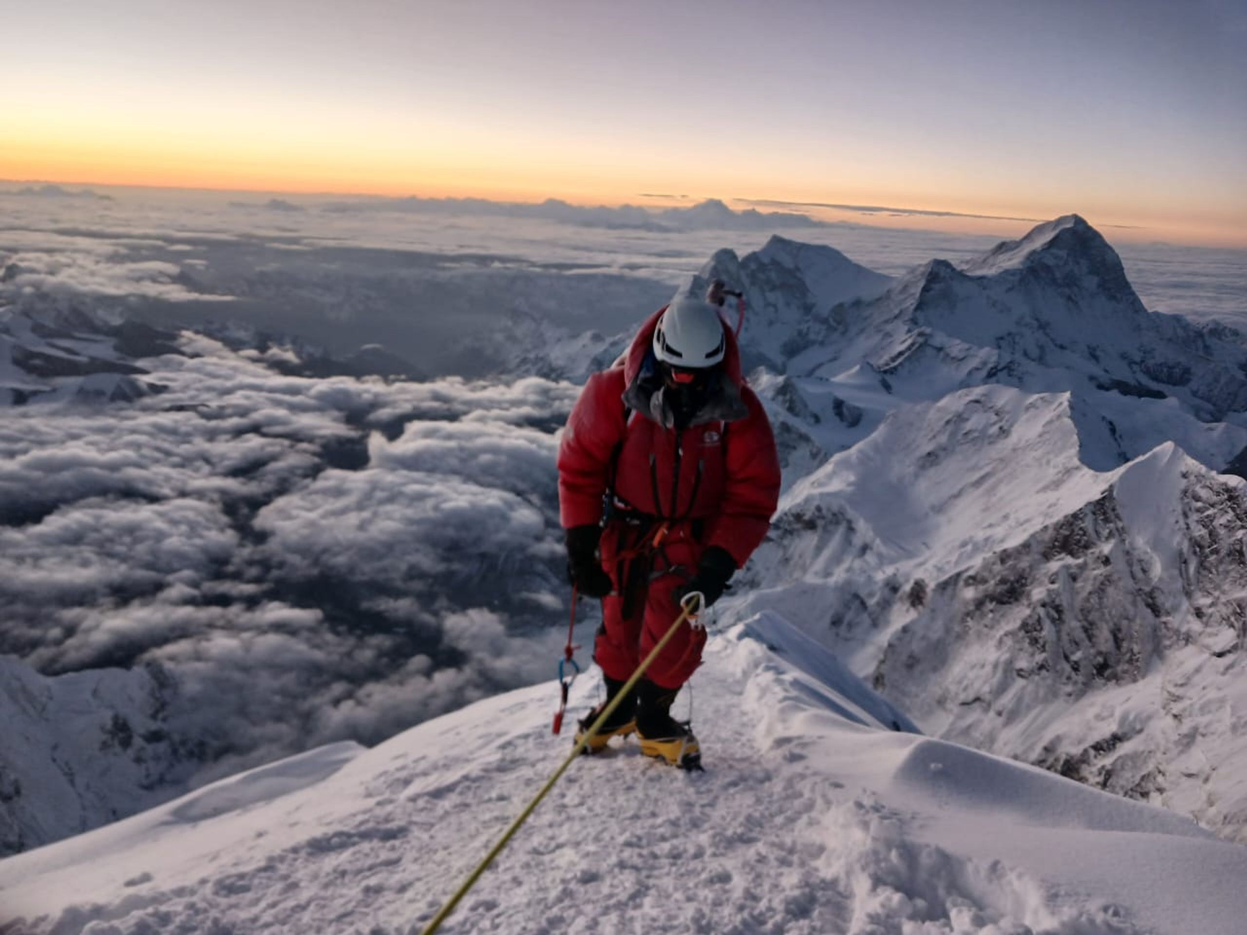Česká horolezkyně Monika Benešová zdolala Mount Everest (1) - Česká horolezkyně Monika Benešová zdolala Mount Everest (9/9)