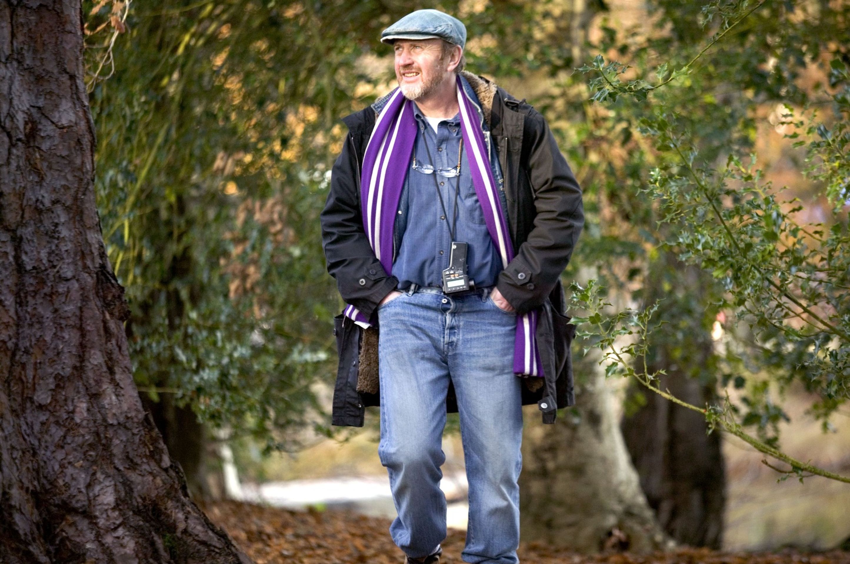 Roger Pratt během natáčení Harry Potter a Ohnivý pohár, 2005 - Roger Pratt (2/3)