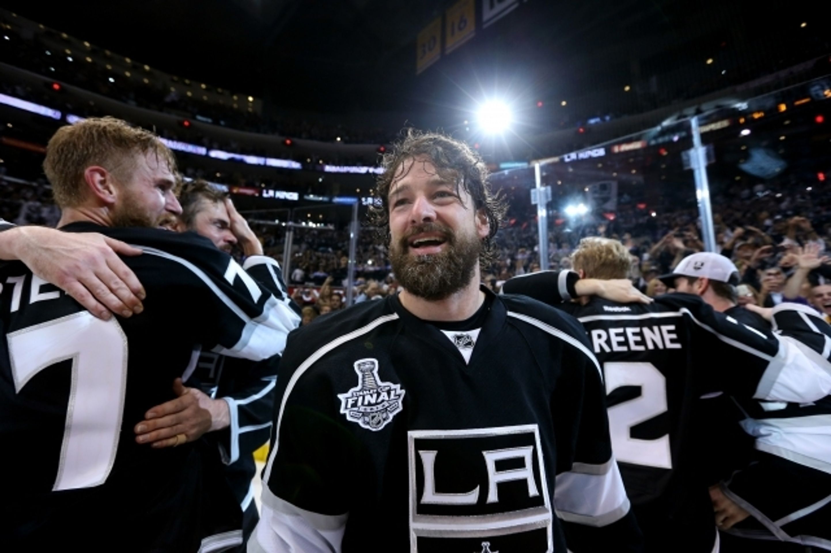 Los Angeles Kings vyhráli Stanley Cup 2014 - 3 - GALERIE: Los Angeles slaví vítězství ve Stanley Cupu (3/14)
