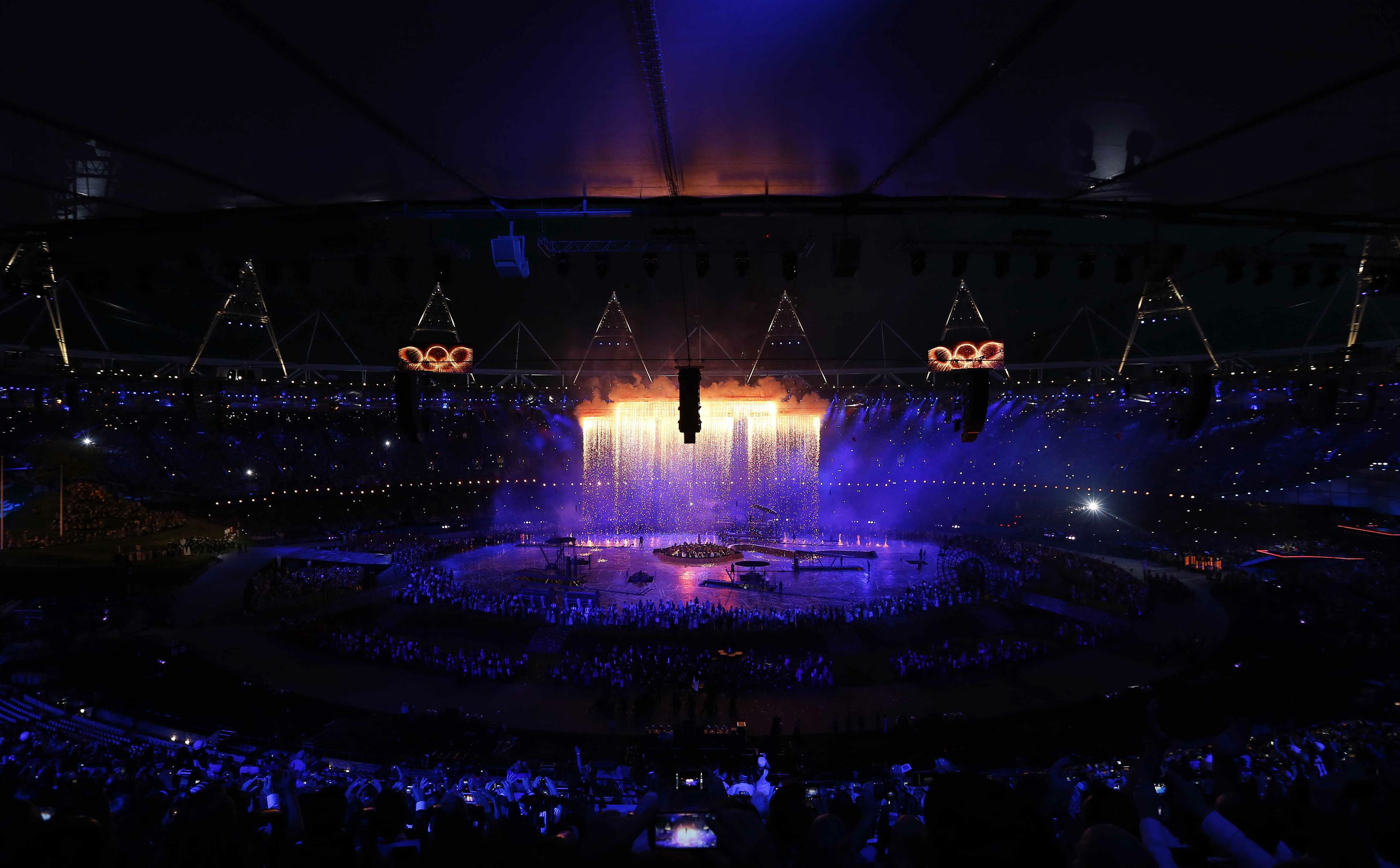 Slavnostní zahájení XX. letních olympijských her v Londýně - 10 - Slavnostní zahájení olympijských her (29/42)