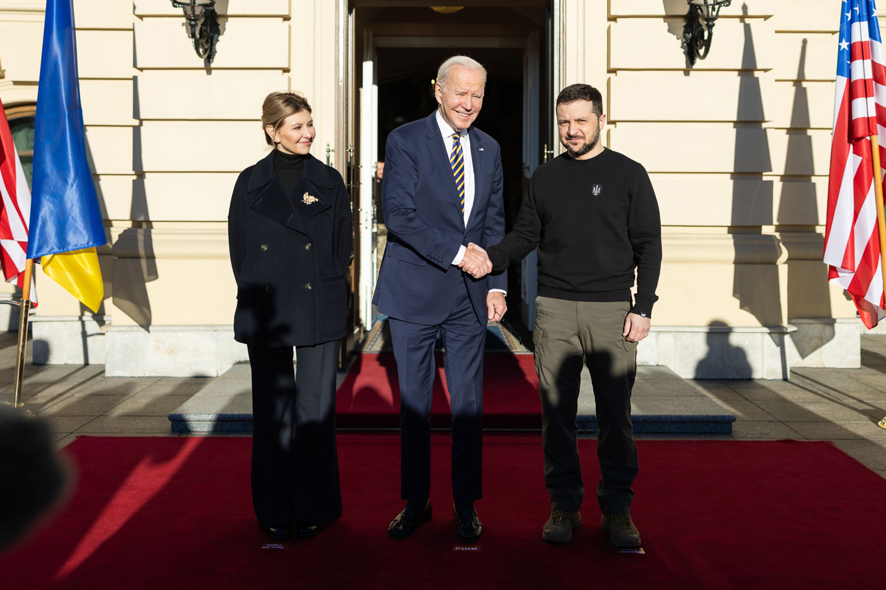 Joe Biden Volodymyr Zelenskyj - Prezident Joe Biden navštívil Ukrajinu (9/19)