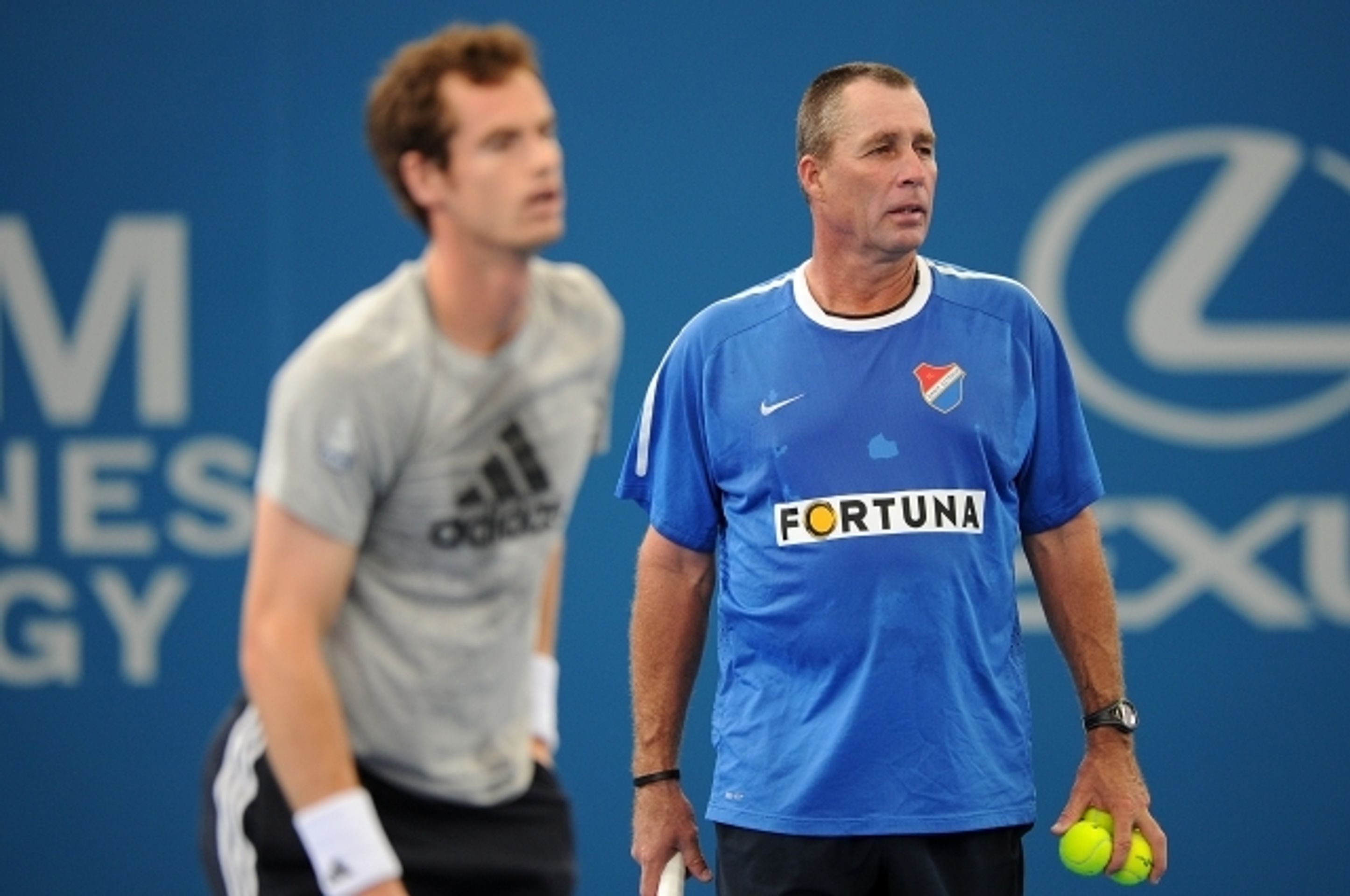 Ivan Lendl na Australian Open v dresu Baníku - 3 - GALERIE: Lendl v dresu Baníku na Australian Open (1/5)