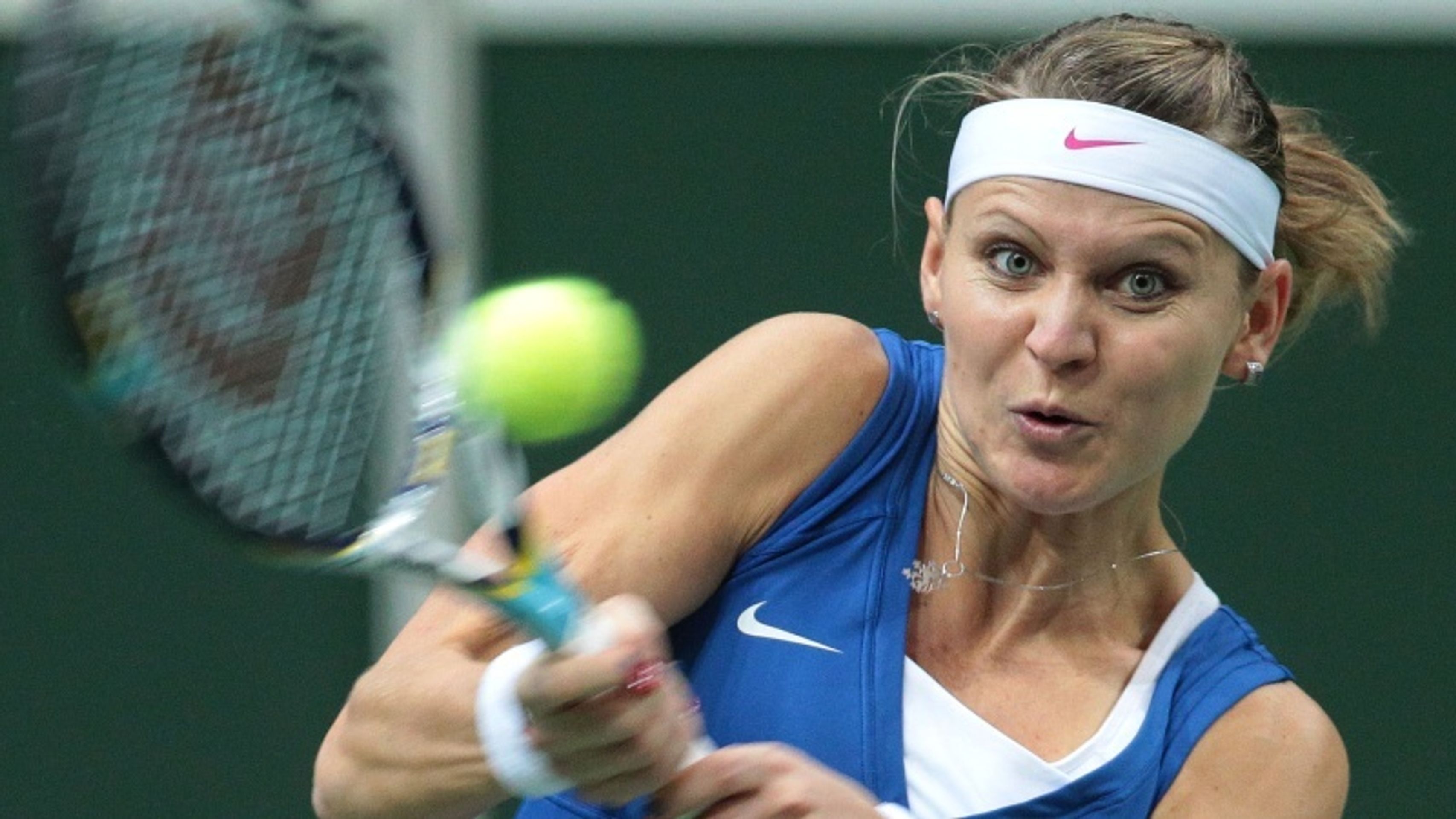 Lucie Šafářová. Archivní foto - GALERIE: Kvitová a Šafářová ve Fed Cupu (4/6)