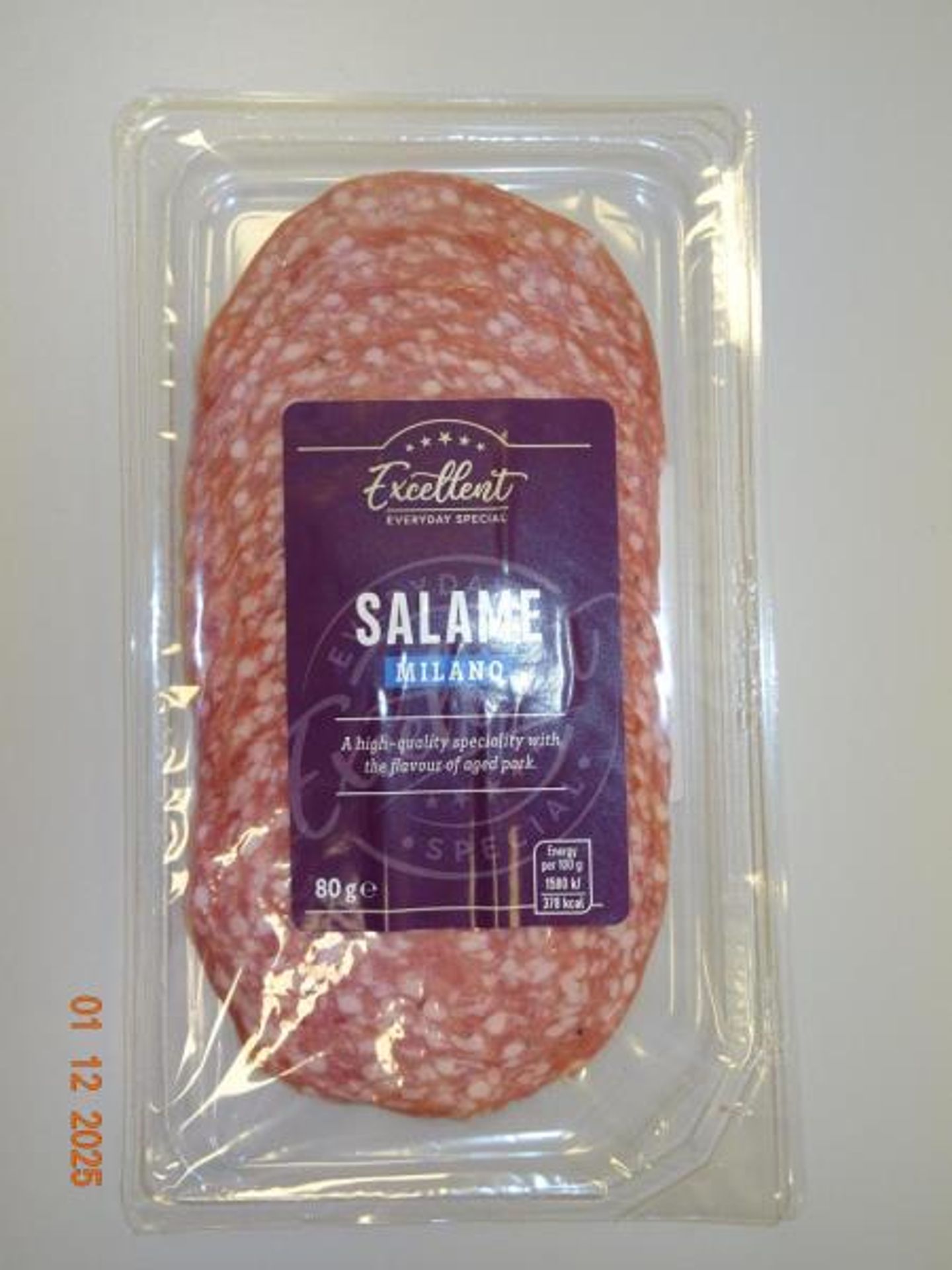 Excellent EVERYDAY SPECIAL SALAME MILANO - Závadné potraviny (4/5)