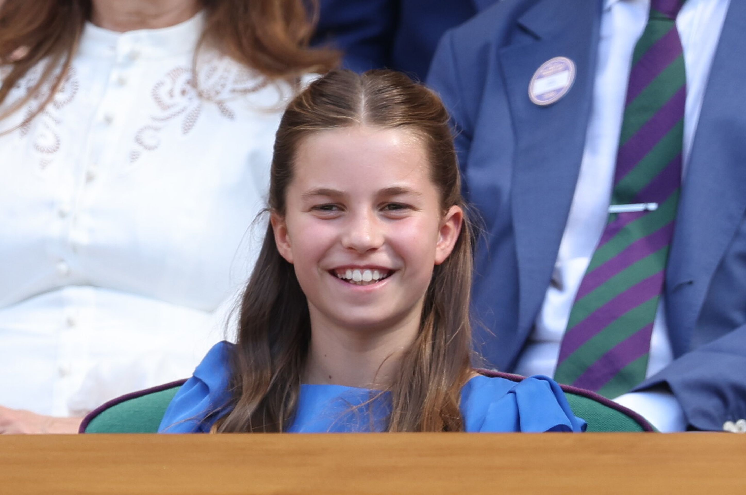 Princezna Charlotte na Wimbledonu - Princ George a princezna Charlotte na Wimbledonu (5/5)