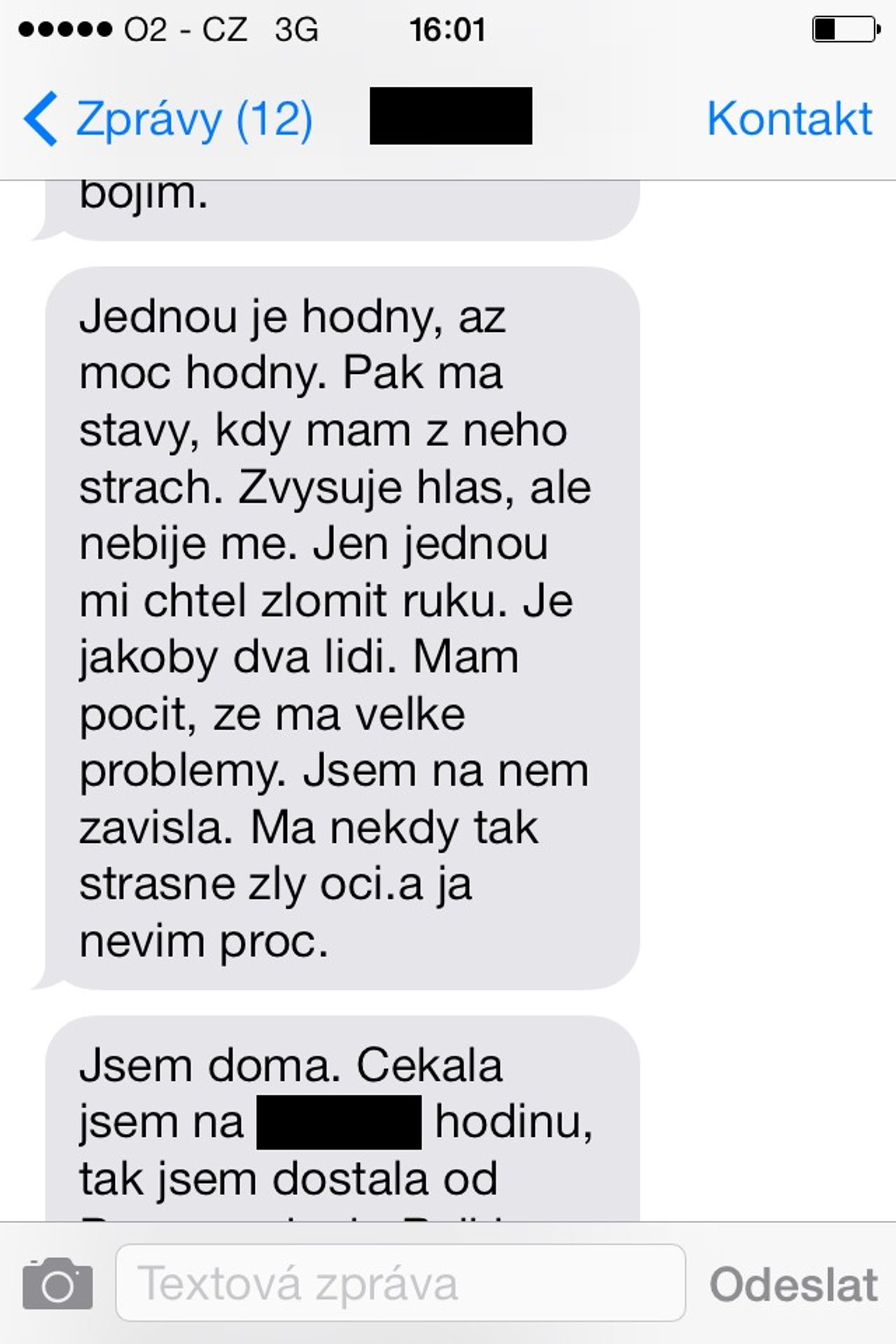 GALERIE: Zoufalé SMS Ivety Bartošové přátelům - 3 - GALERIE: Zoufalé SMS Ivety Bartošové přátelům (6/8)