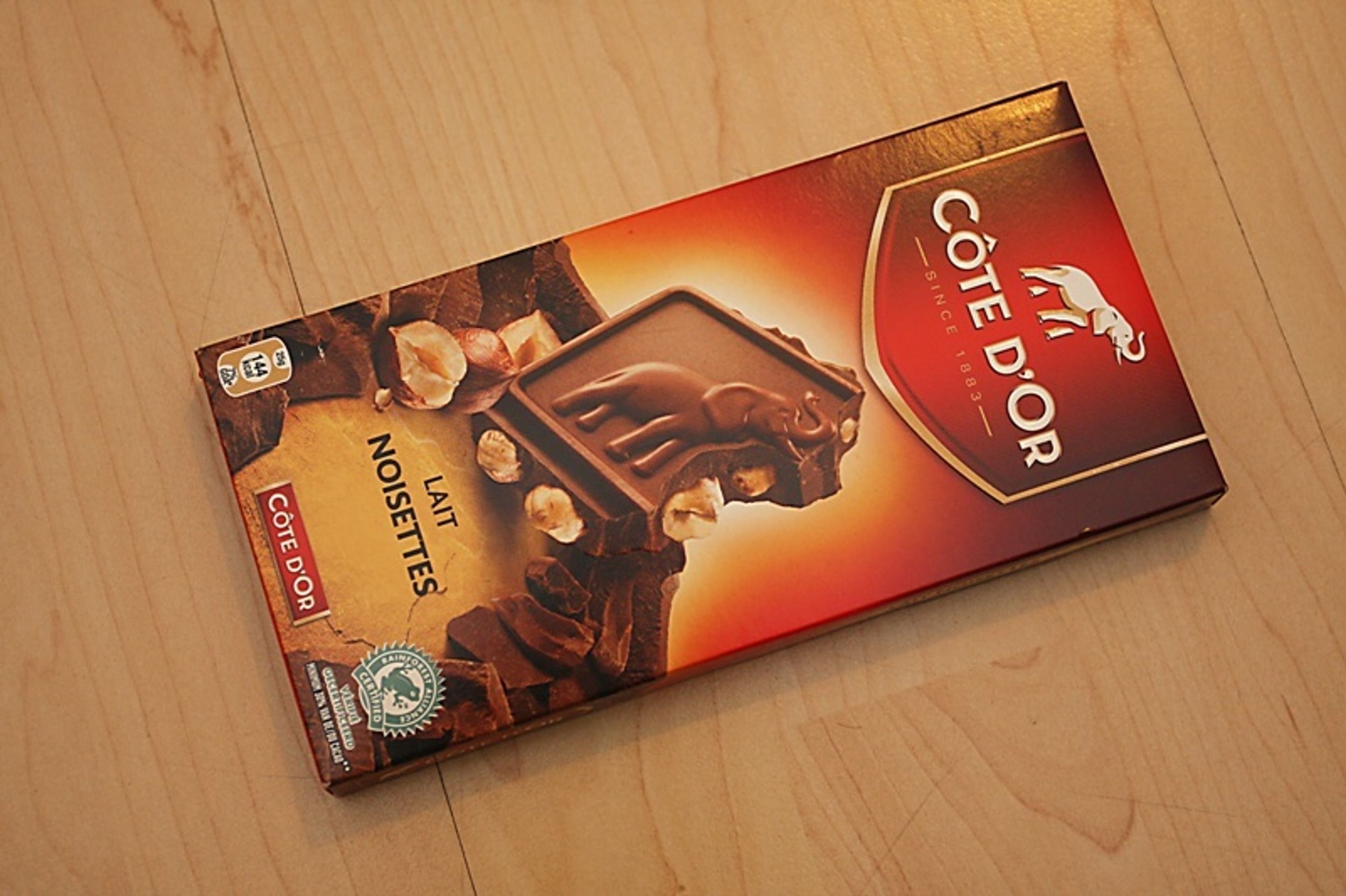 Test čokolád - Côte-d'Or - GALERIE: Velký test lískooříškových čokolád (7/11)