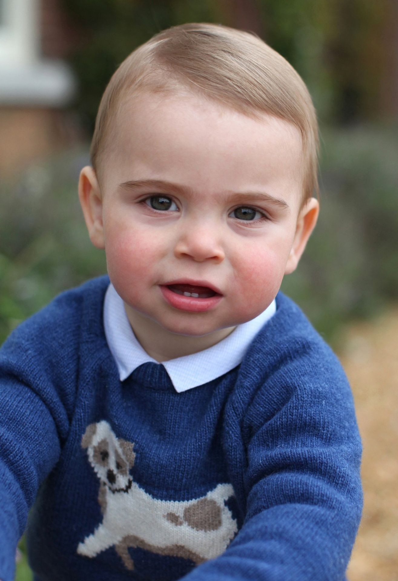 Oficiální fotografie k prvním narozeninám prince Louise - Oficiální narozeninové fotografie královské rodiny (9/24)