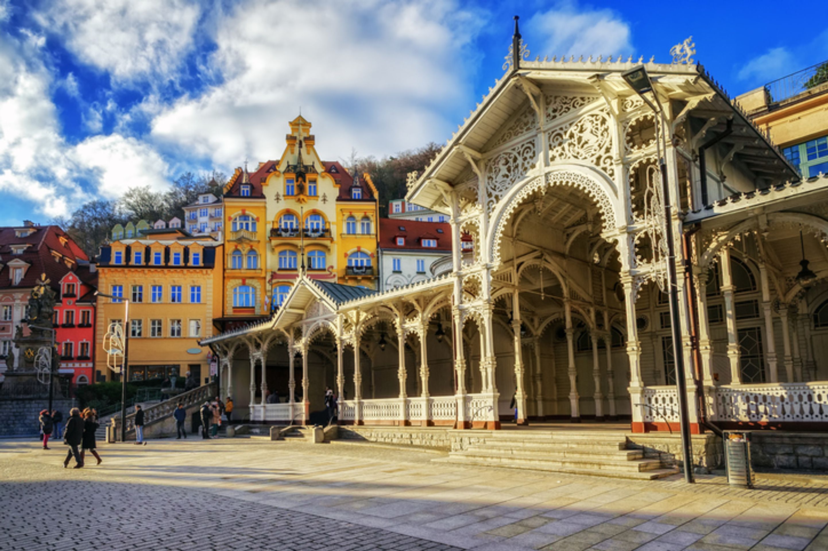 Lázeňský trojúhelník slavných měst Evropy - Karlovy Vary - Památky UNESCO v České republice (8/20)