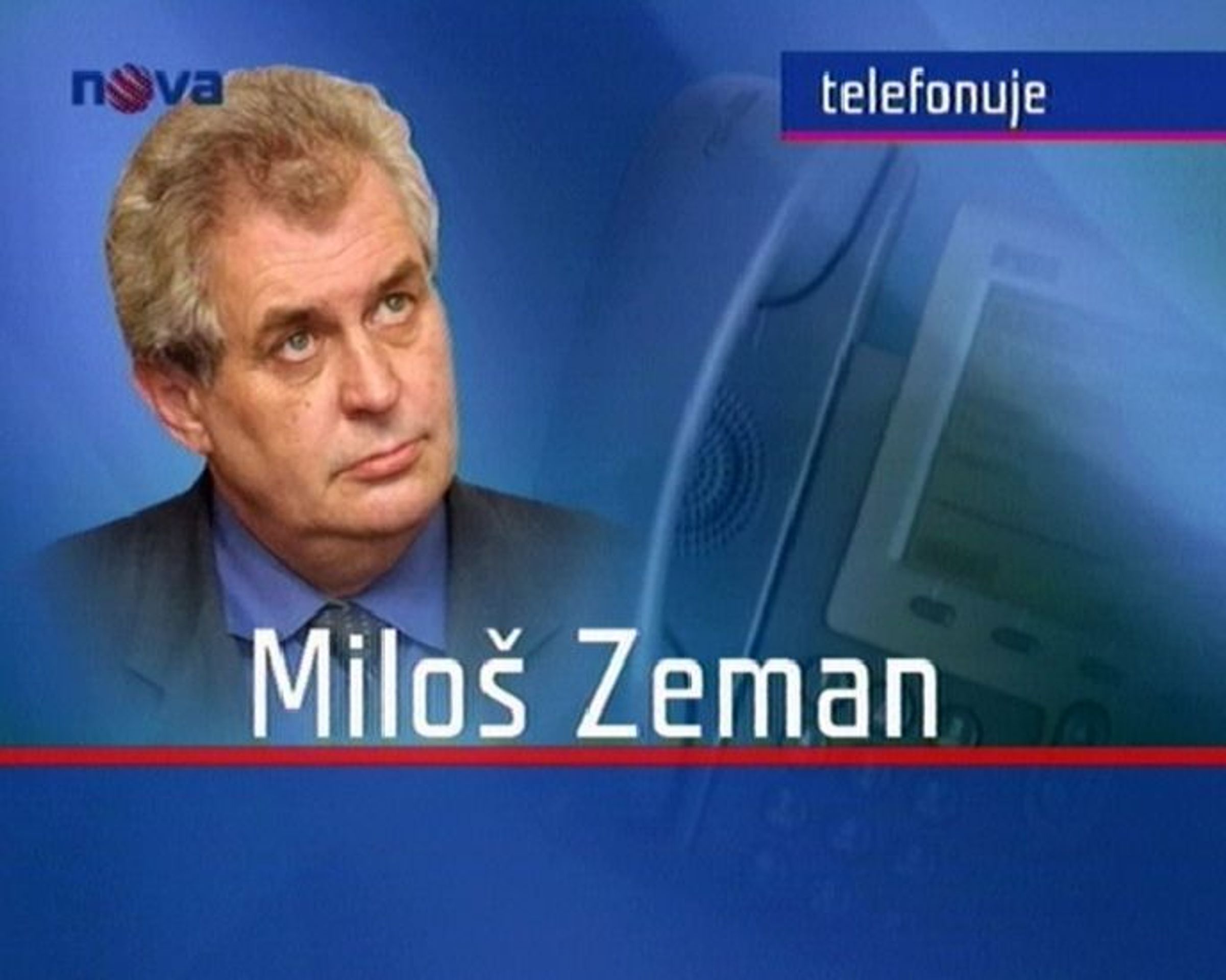 Miloš Zeman  - Miloš Zeman: Puč v ČSSD nechystám (1/2)