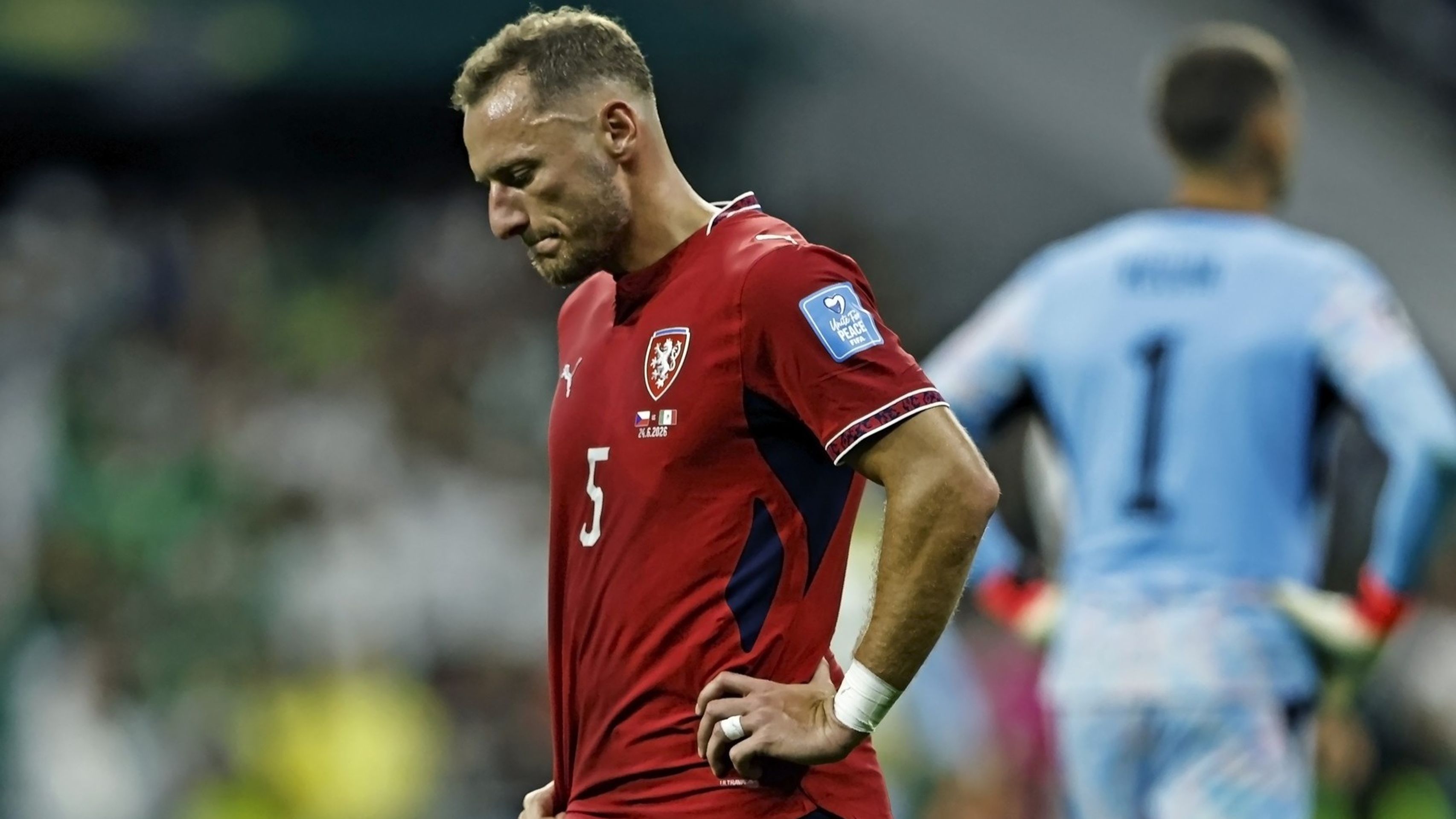 Zklamaný obránce Vladimír Coufal - Česko – Mexiko na MS 2026 (9/13)