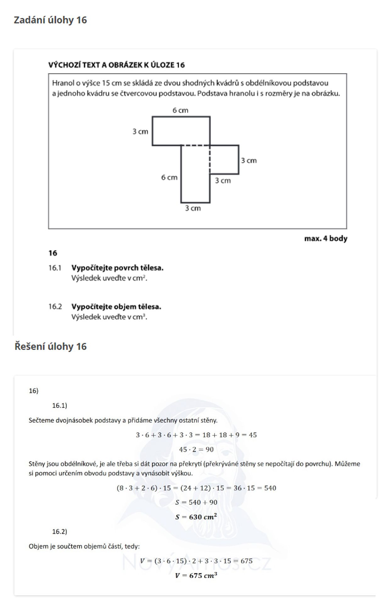 6Úloha16 - Přijímací zkoušky z matematiky s řešením (17/32)