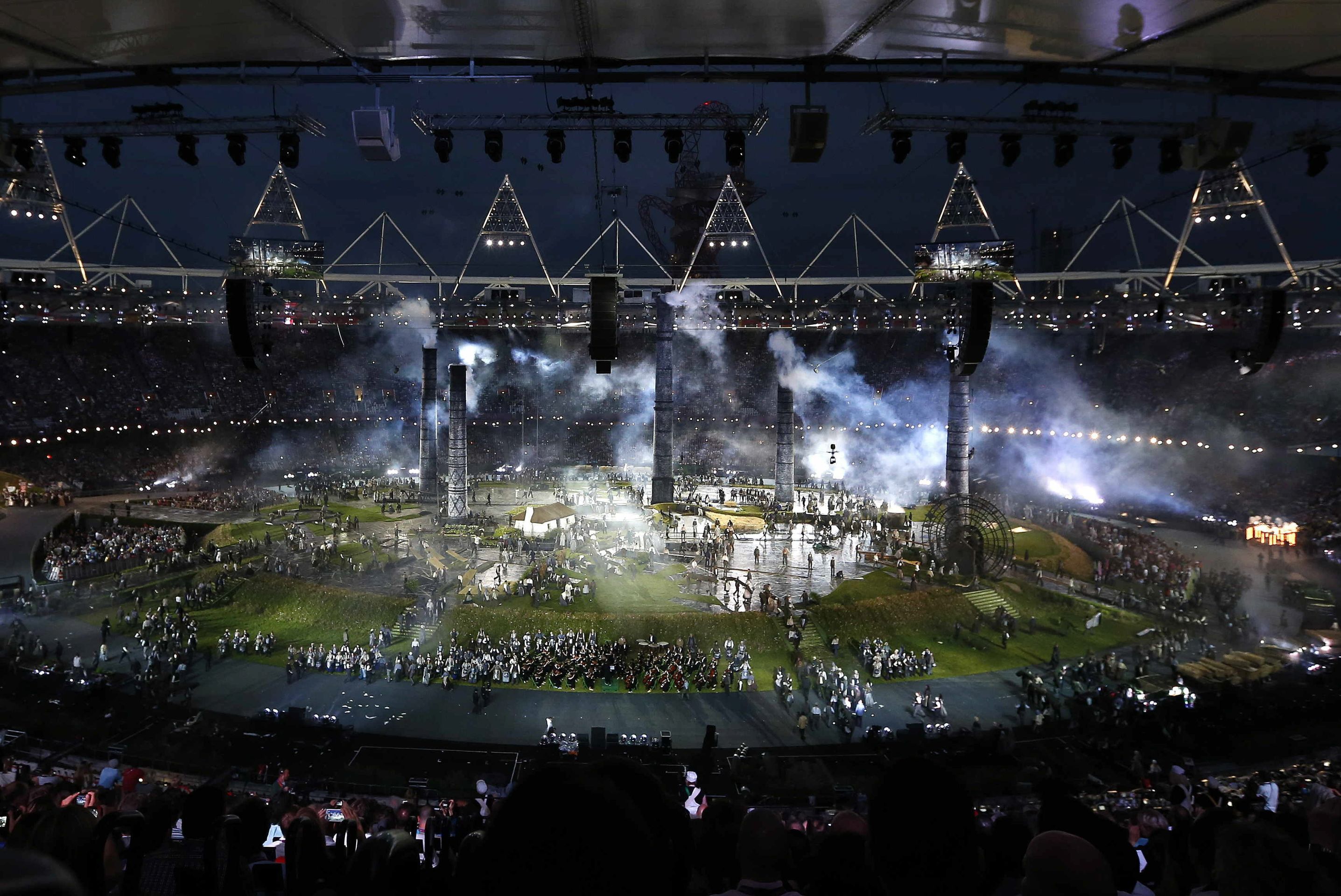 Slavnostní zahájení XX. letních olympijských her v Londýně - 7 - Slavnostní zahájení olympijských her (32/42)