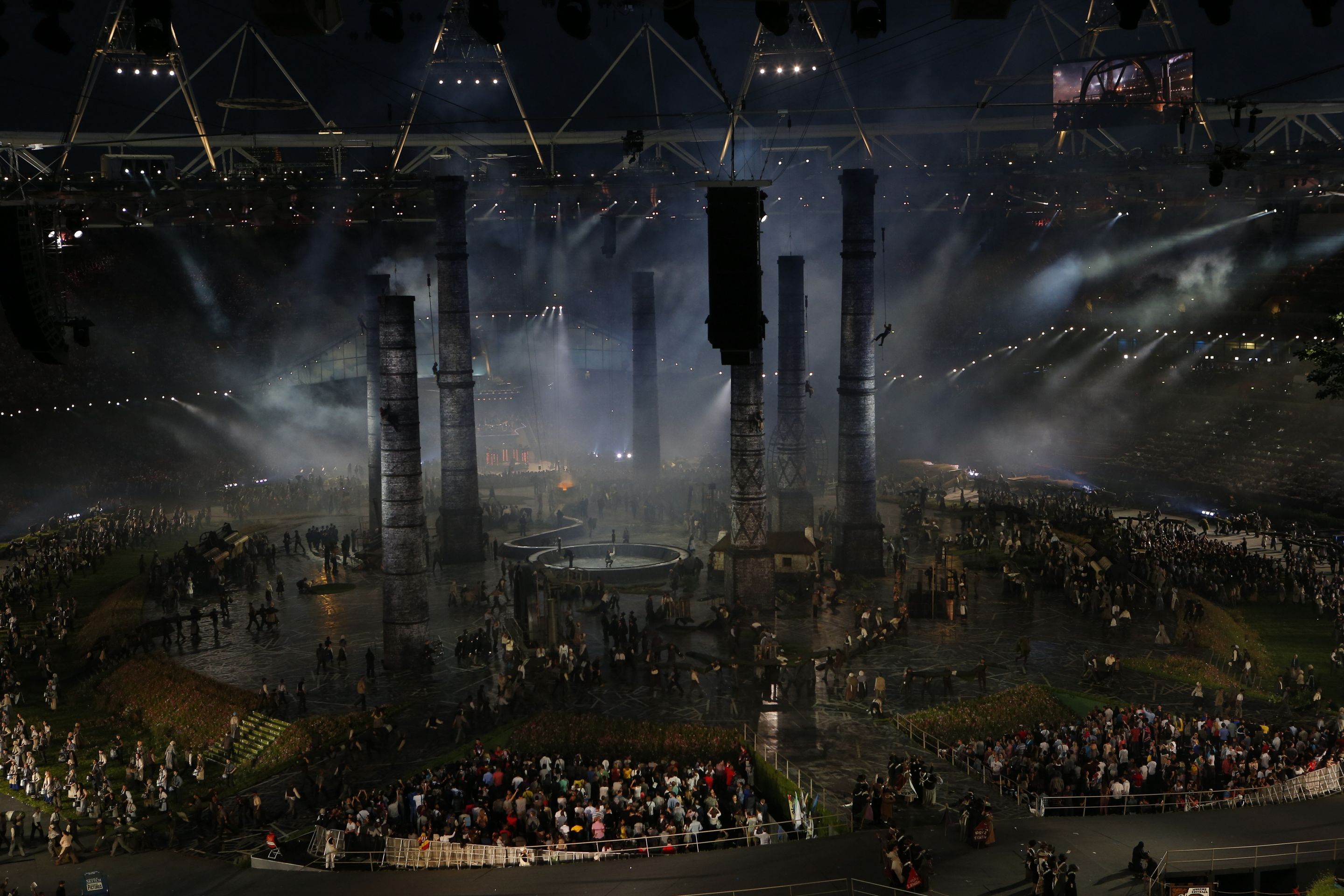 Slavnostní zahájení XX. letních olympijských her v Londýně - 24 - Slavnostní zahájení olympijských her (15/42)