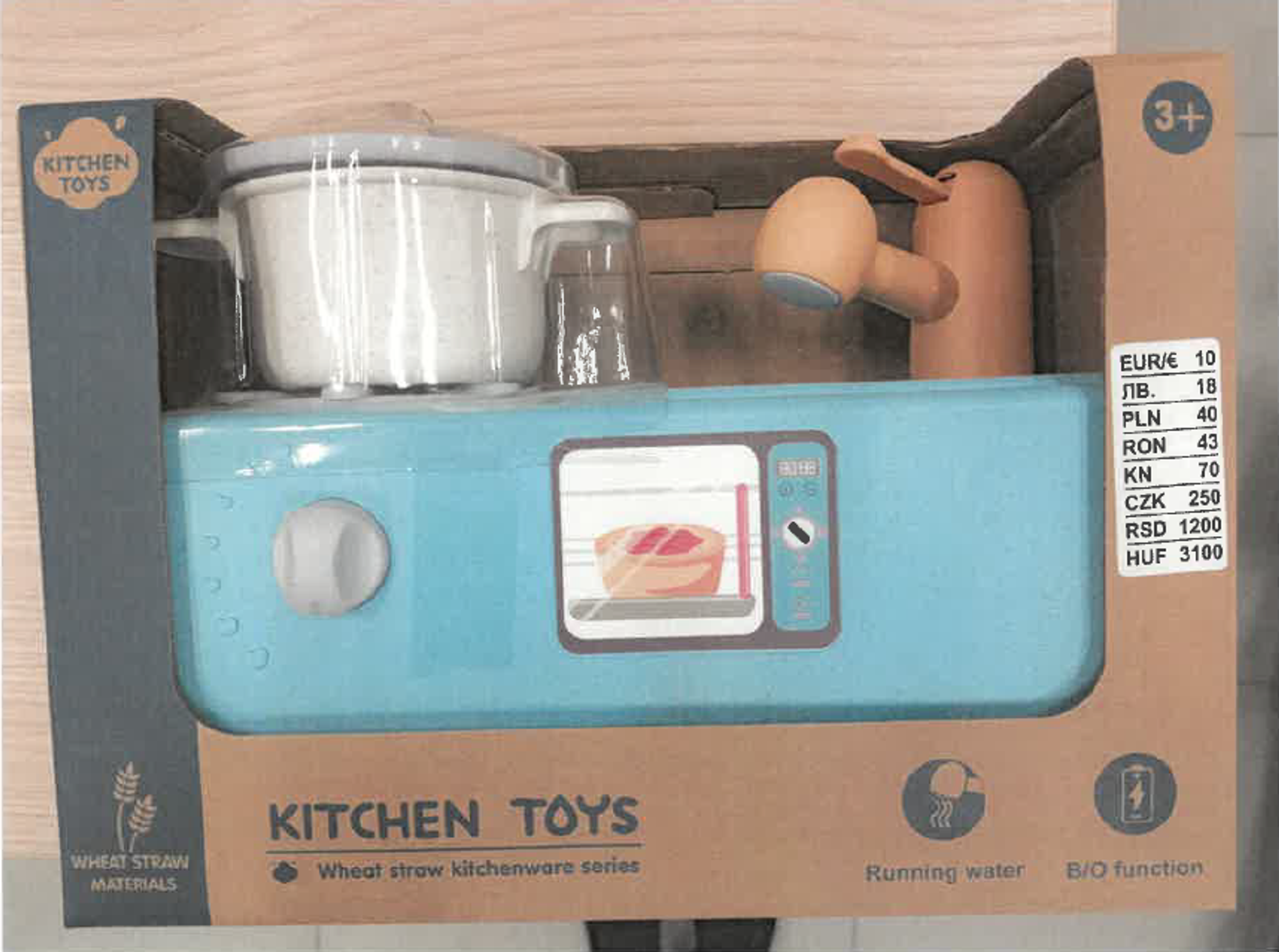 Nebezpečná hračka BIO vařič KITCHEN TOYS - Nebezpečná hračka (1/3)