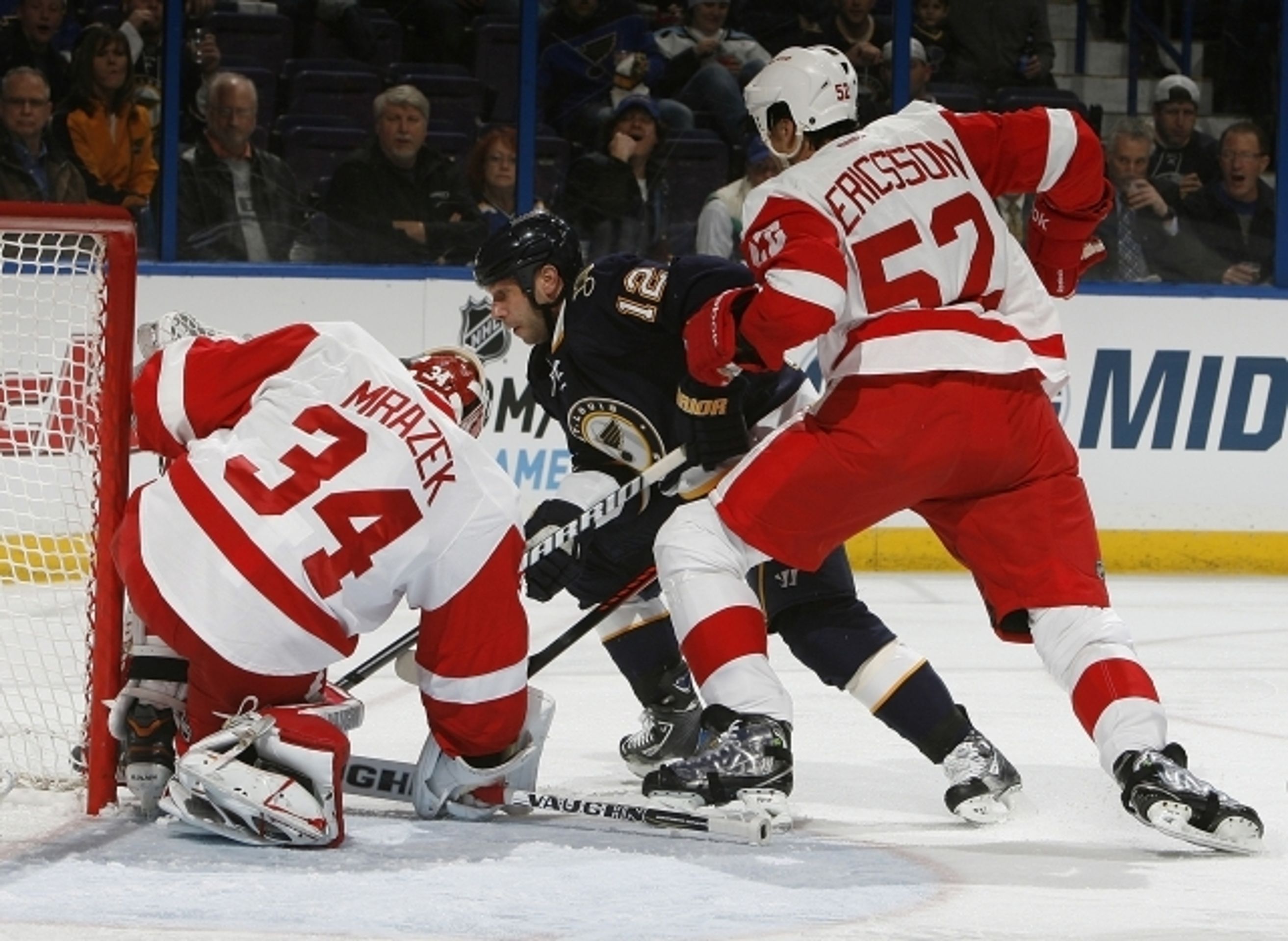 Petr Mrázek, nová opora Detroitu - 6 - GALERIE: Petr Mrázek - nová česká superstar v NHL? (6/12)