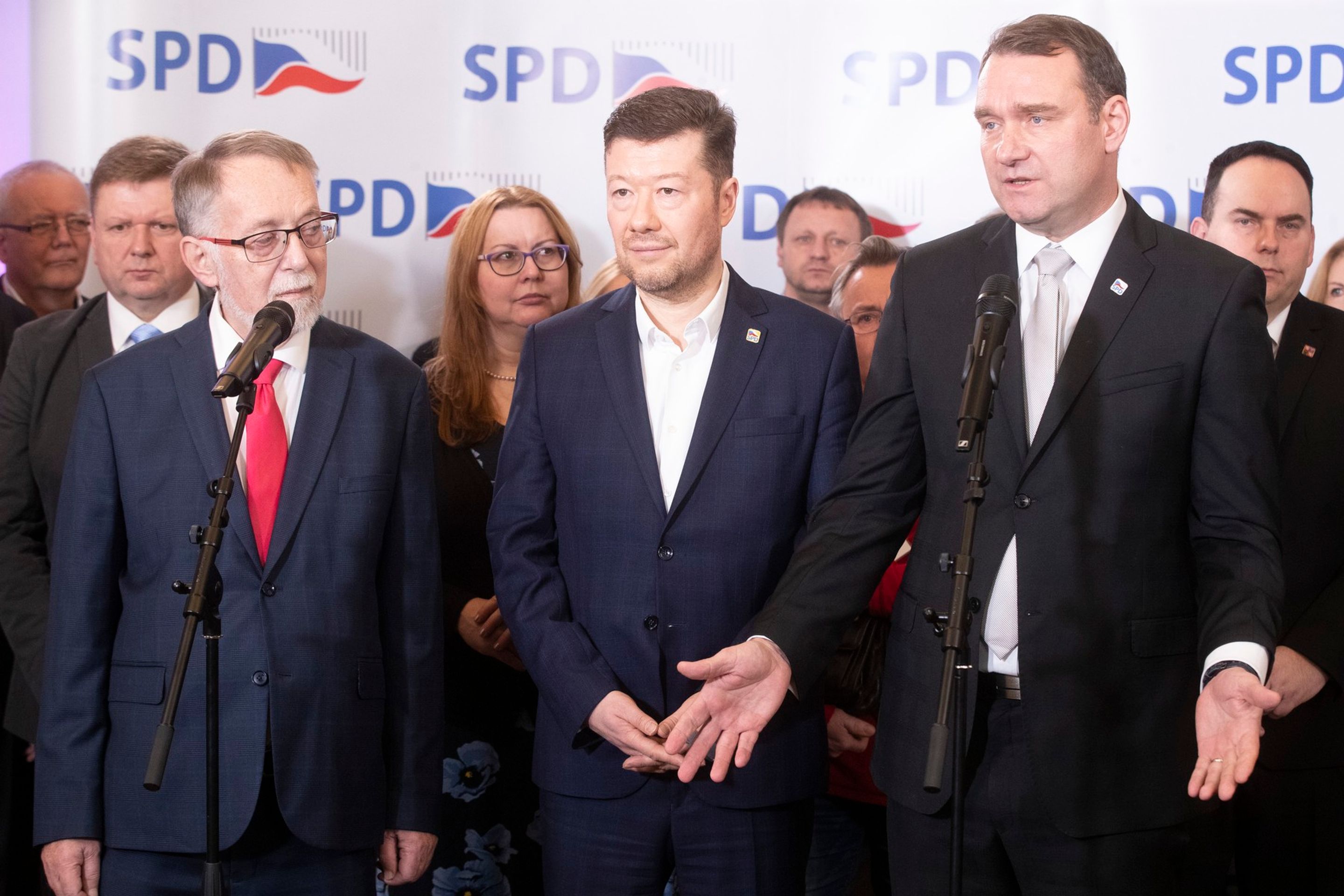 Jaroslav Bašta, Tomio Okamura a Radim Fiala, 14. 1. 2023 - Jaroslav Bašta (10/10)