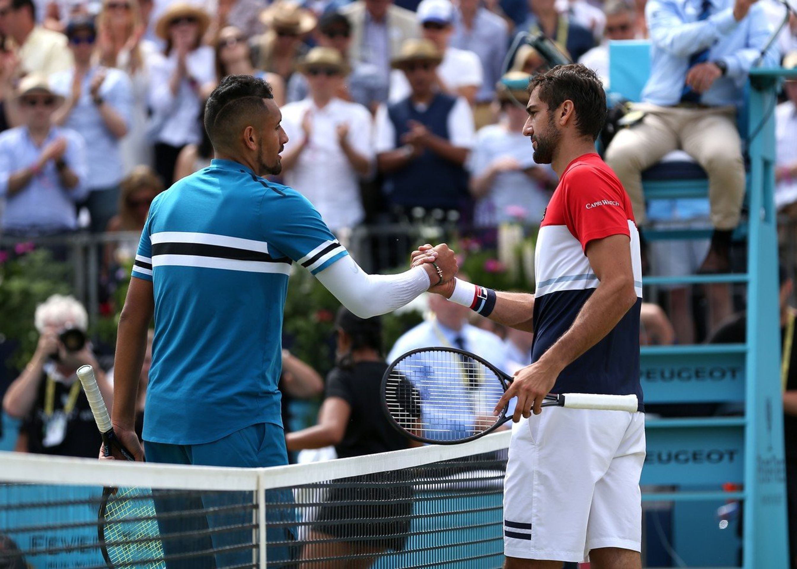 Nick Kyrgios - GALERIE: Nick Kyrgios na turnaji v londýsnkém Queen's Clubu (3/4)