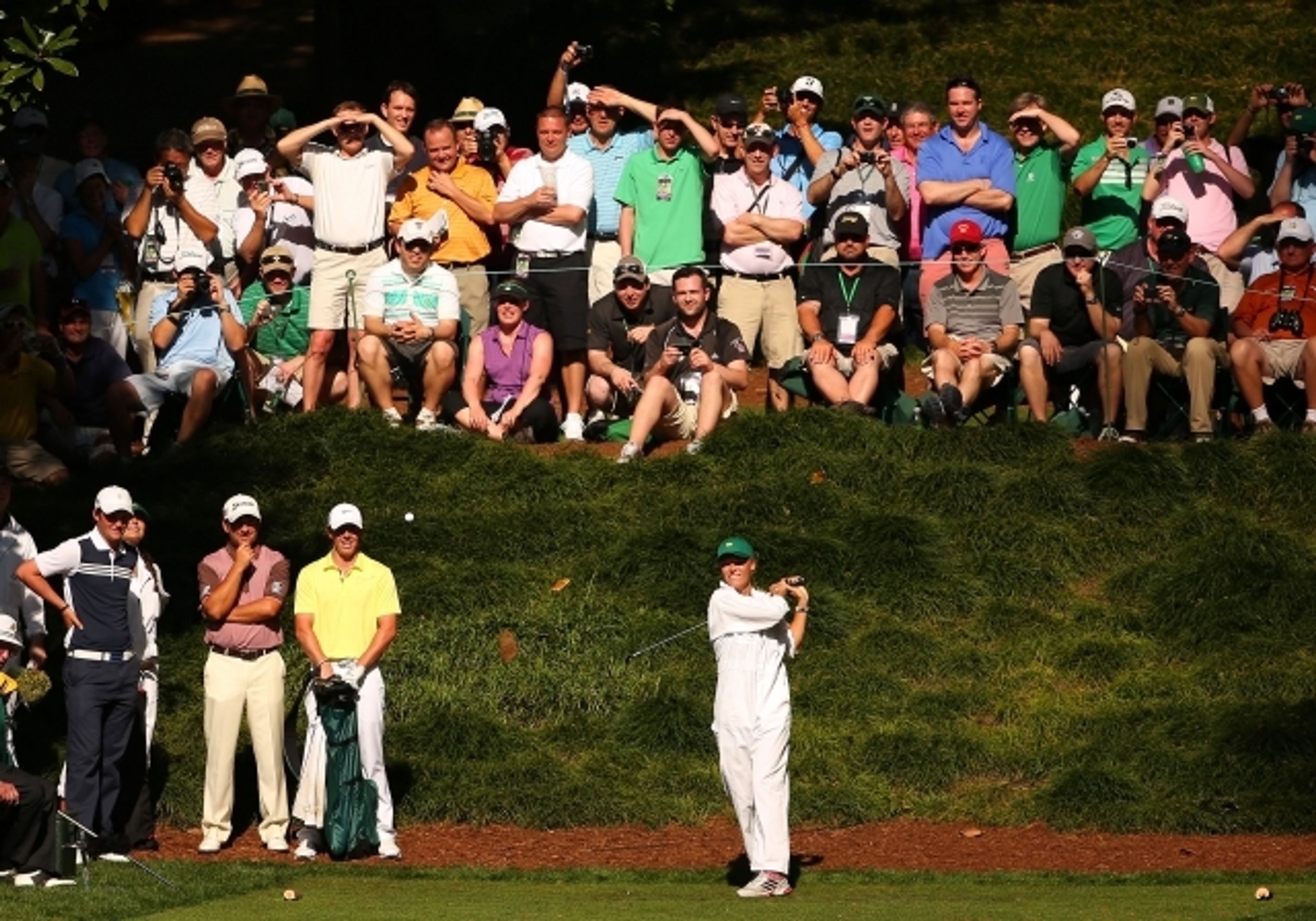 Caroline Wozniacká a Rory McIlroy - 9 - GALERIE: Caroline Wozniacká a Rory McIlroy na Masters (3/12)