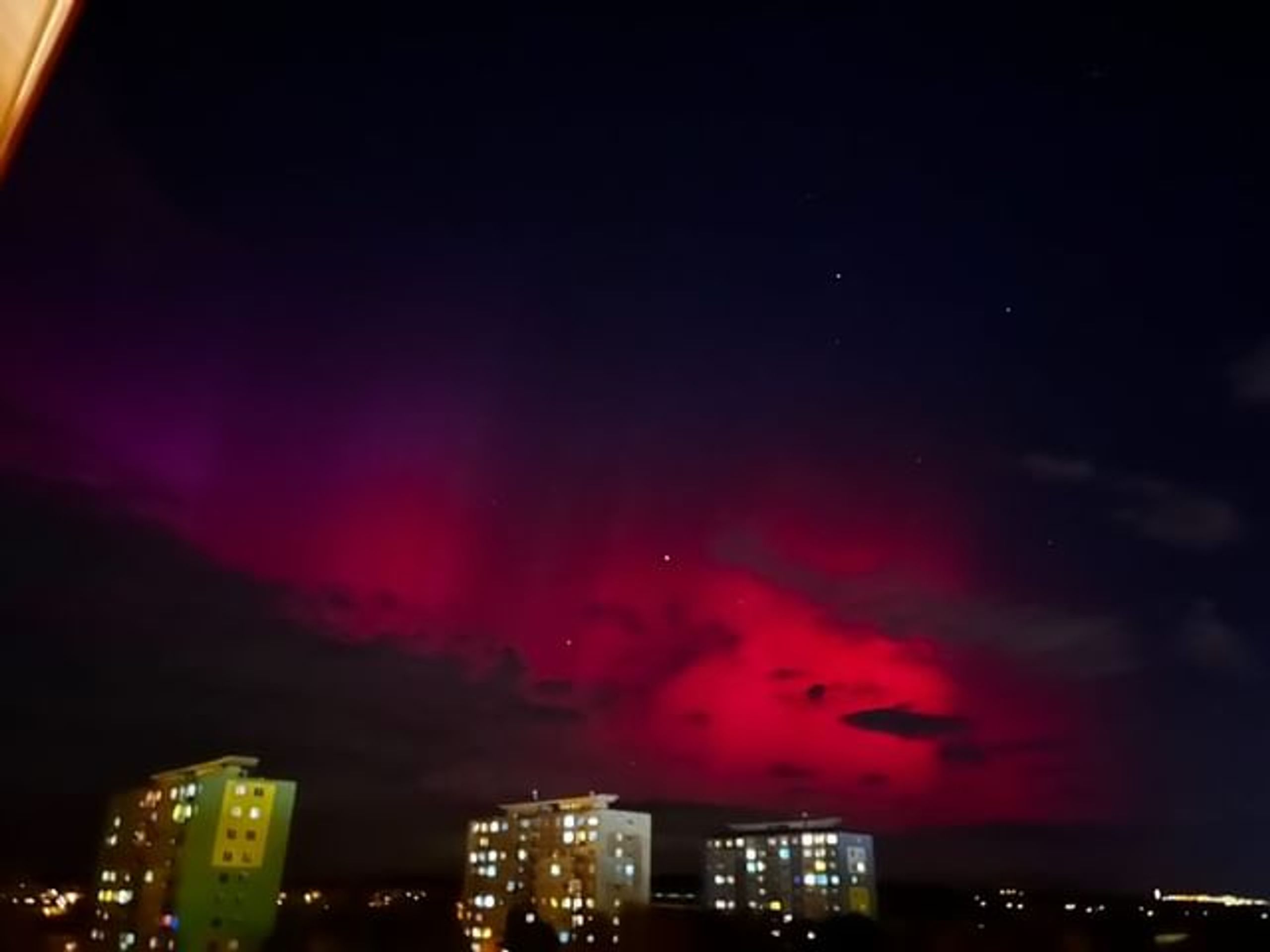 Polární záře nad Českem, Otrokovice - Polární záře nad Českem (7/21)